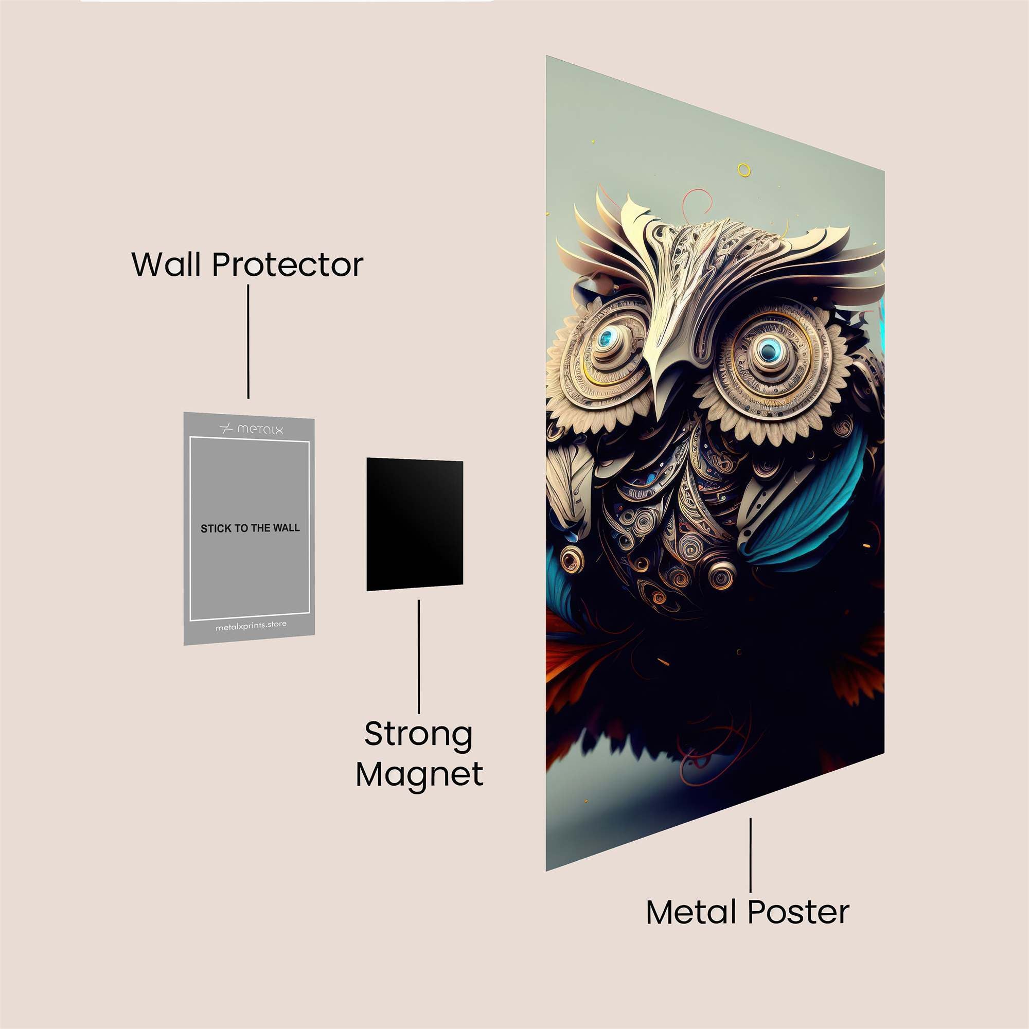 Pharaoh Majestic Safe Wall Magnetic / M