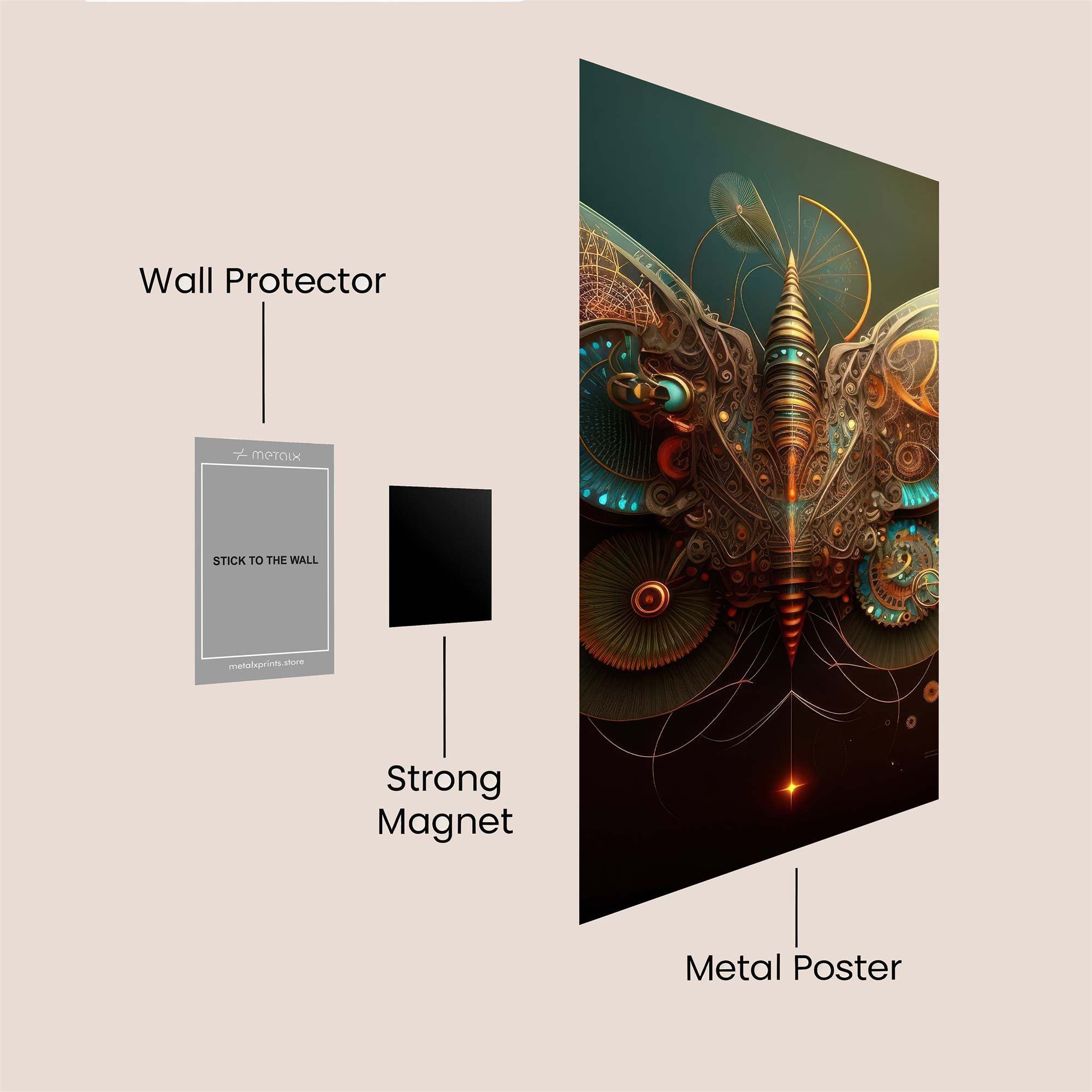 Gorilla Guardians Safe Wall Magnetic / M