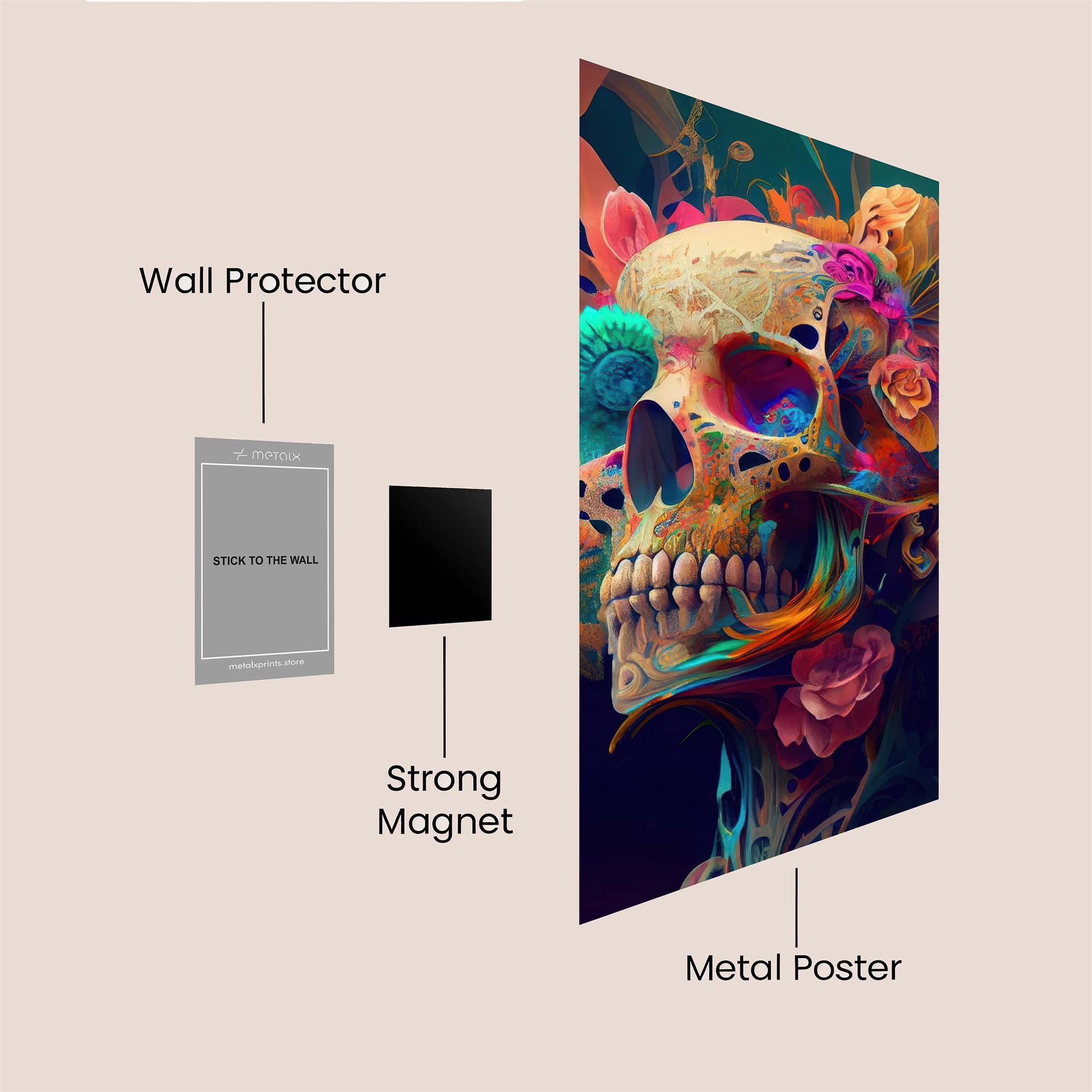 Quantum Serenity Safe Wall Magnetic / M