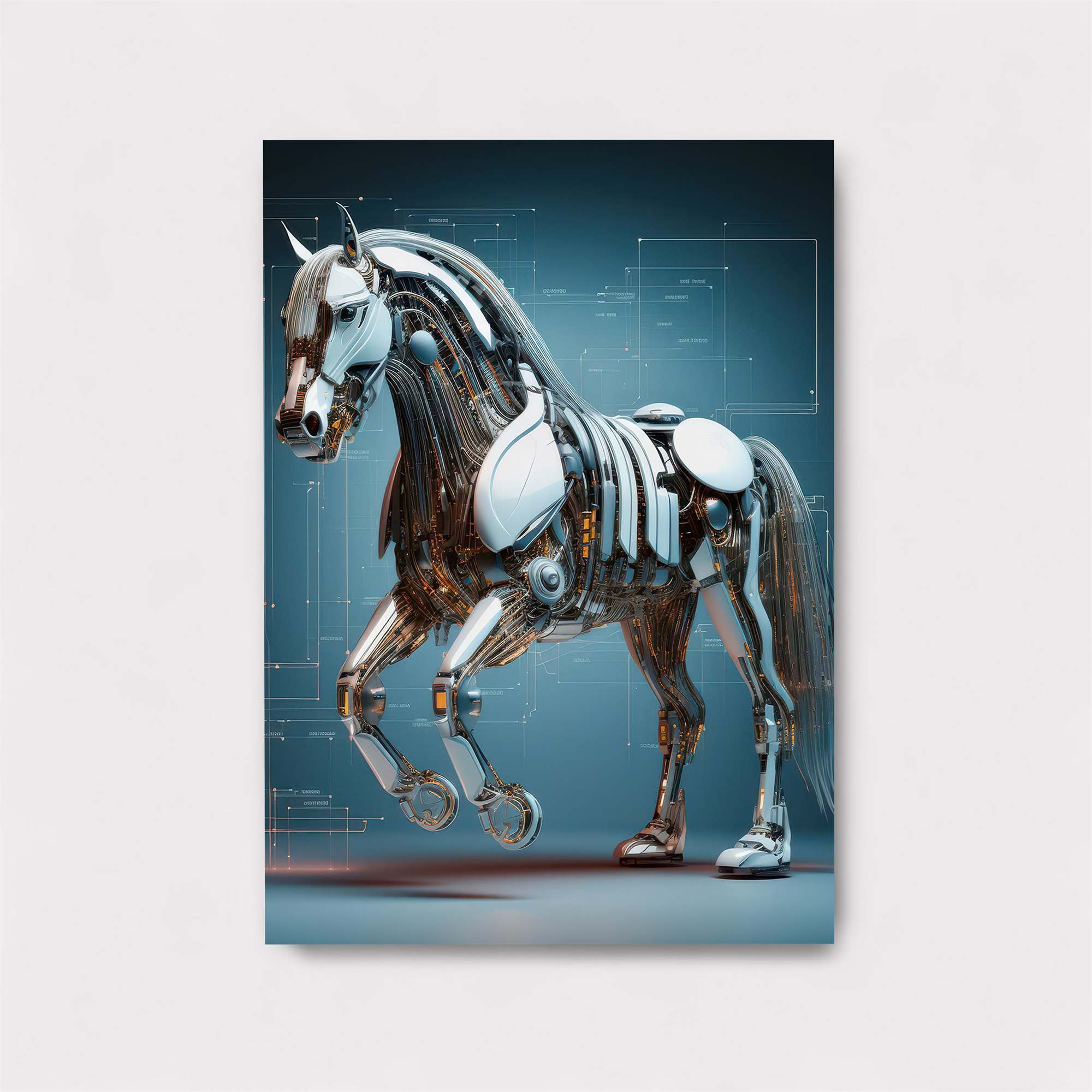 Robot Elegance Safe Wall Magnetic / M