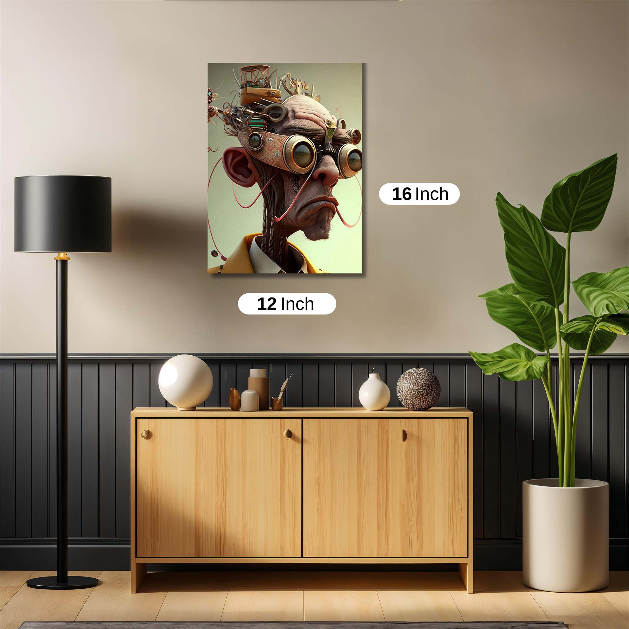 Surreal Elegance Safe Wall Magnetic / M