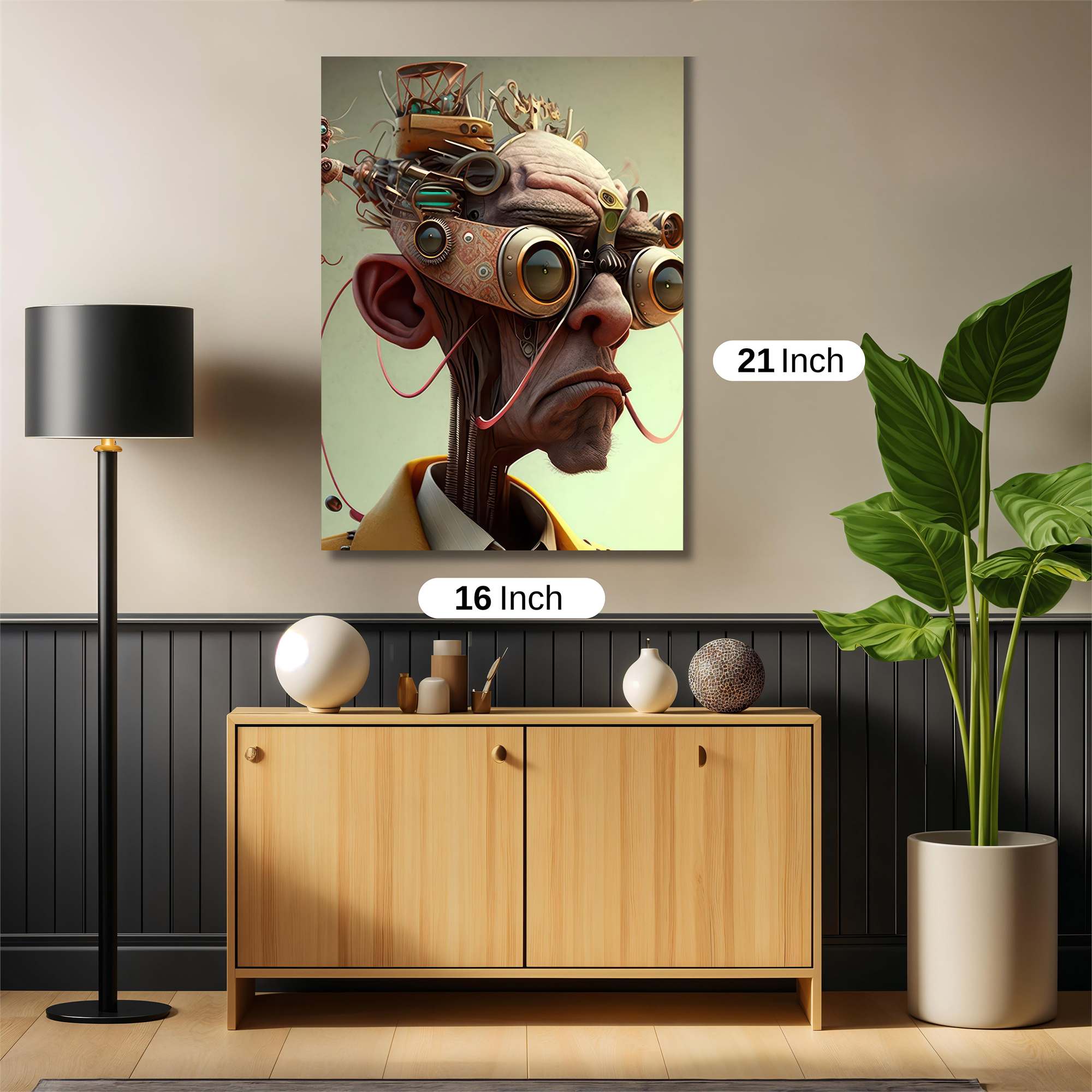 Surreal Elegance Safe Wall Magnetic / M