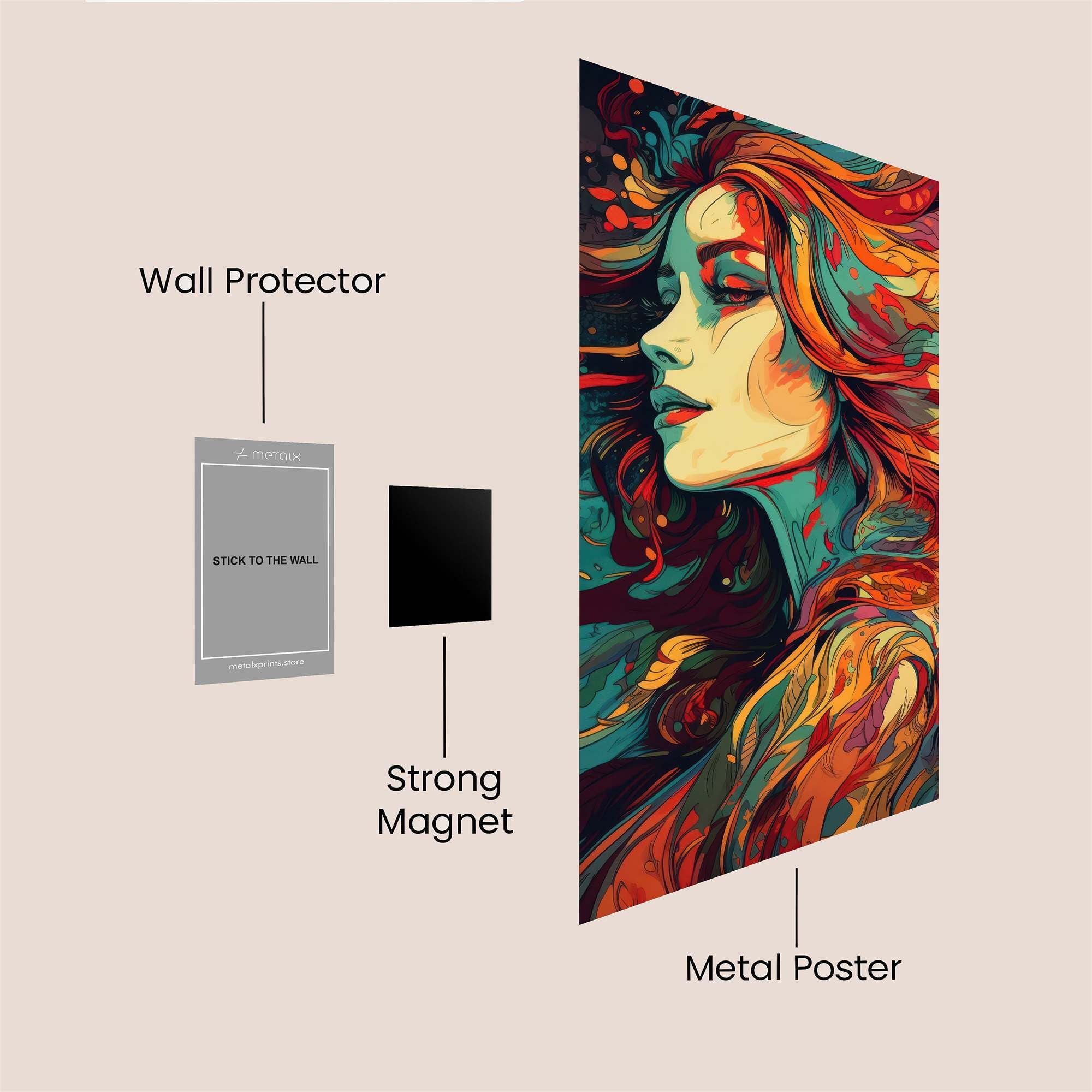 Aria Dream Safe Wall Magnetic / M