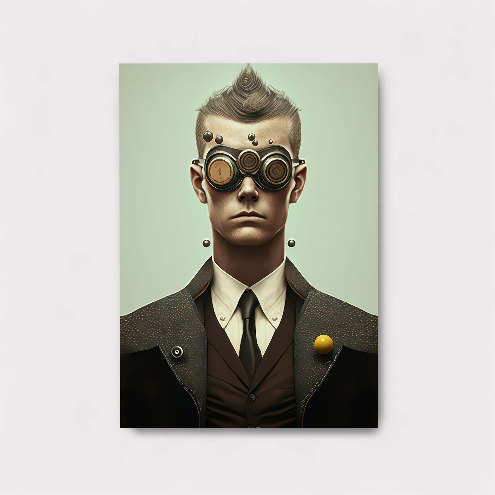 Steampunk Visionary Safe Wall Magnetic / M