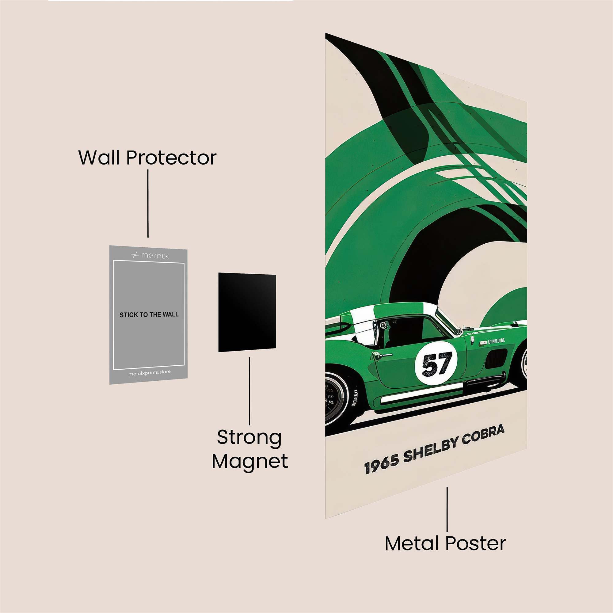 Shelby Dynamic Safe Wall Magnetic / M