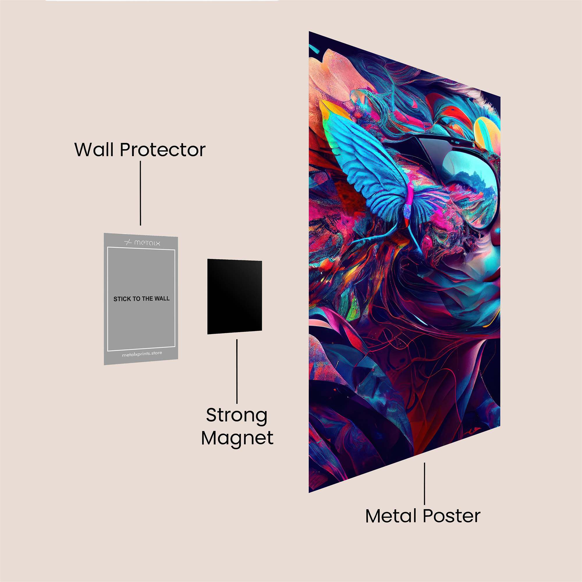 Venice Dreamscape Safe Wall Magnetic / M