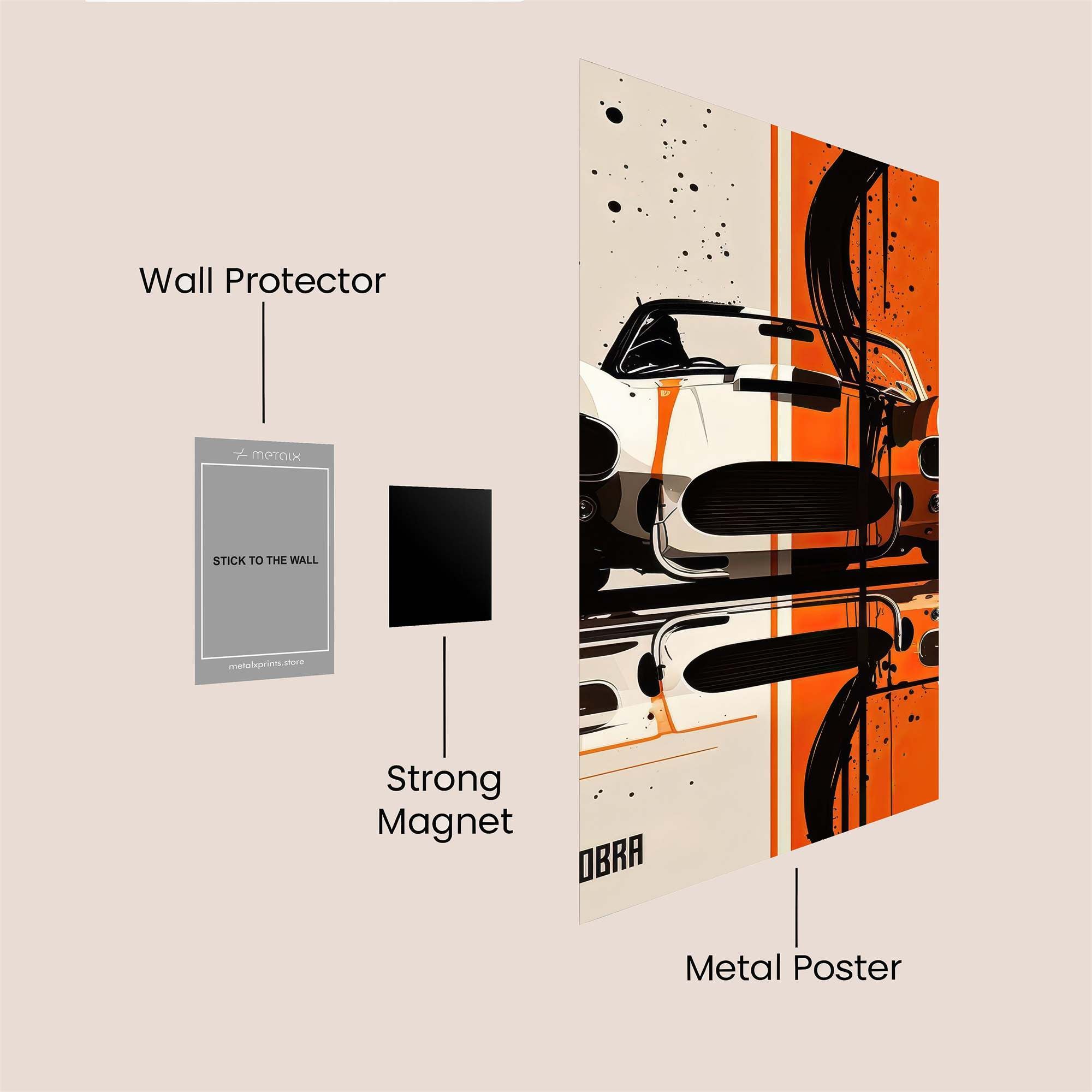 Shelby Dynamic Safe Wall Magnetic / M