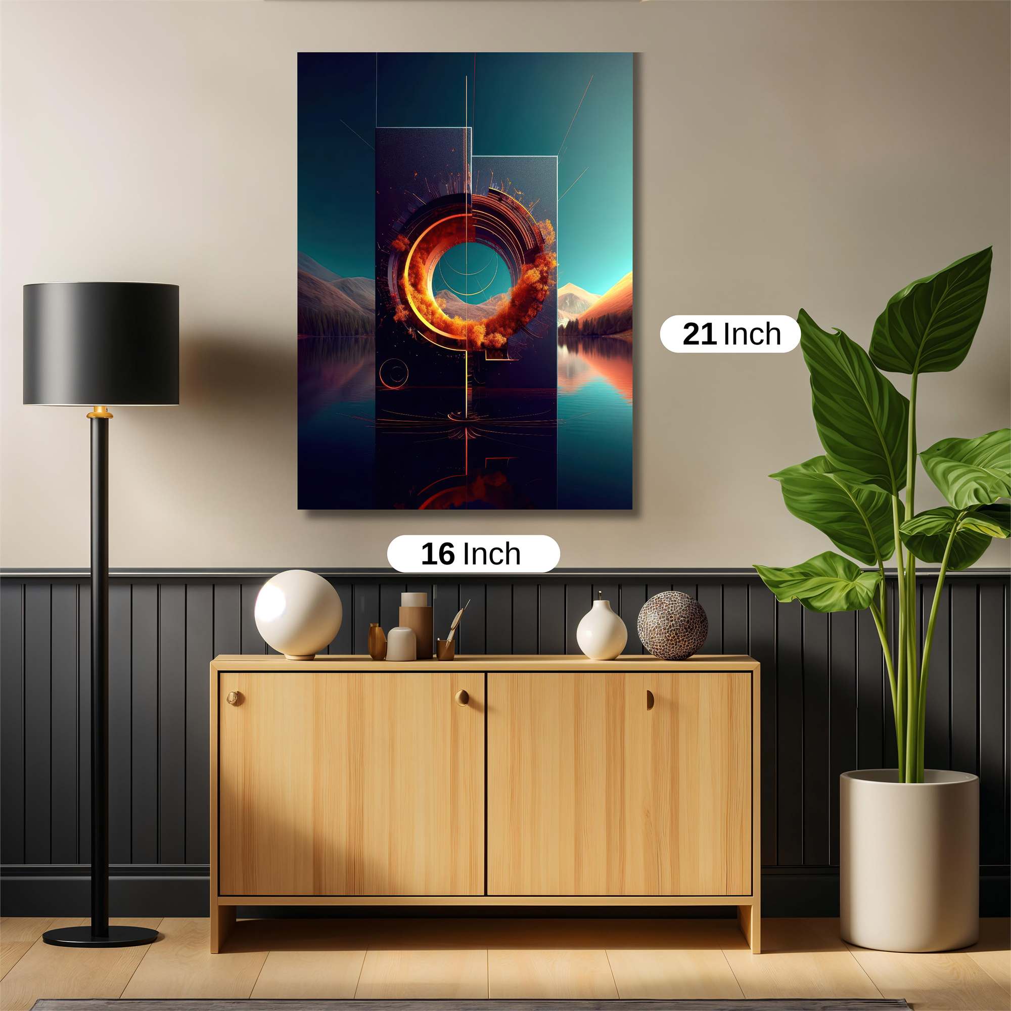 Frog Vacation Safe Wall Magnetic / M