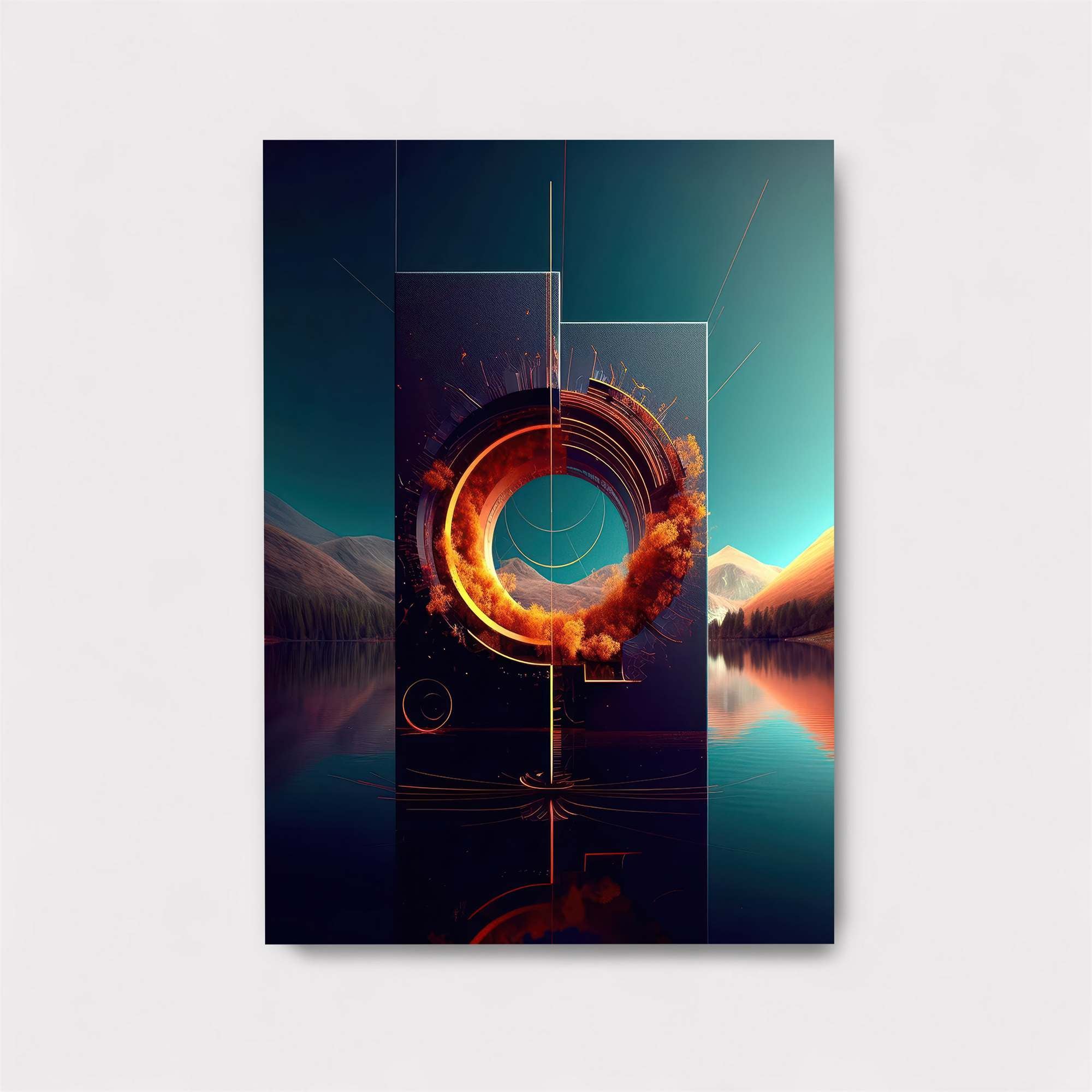 Frog Vacation Safe Wall Magnetic / M