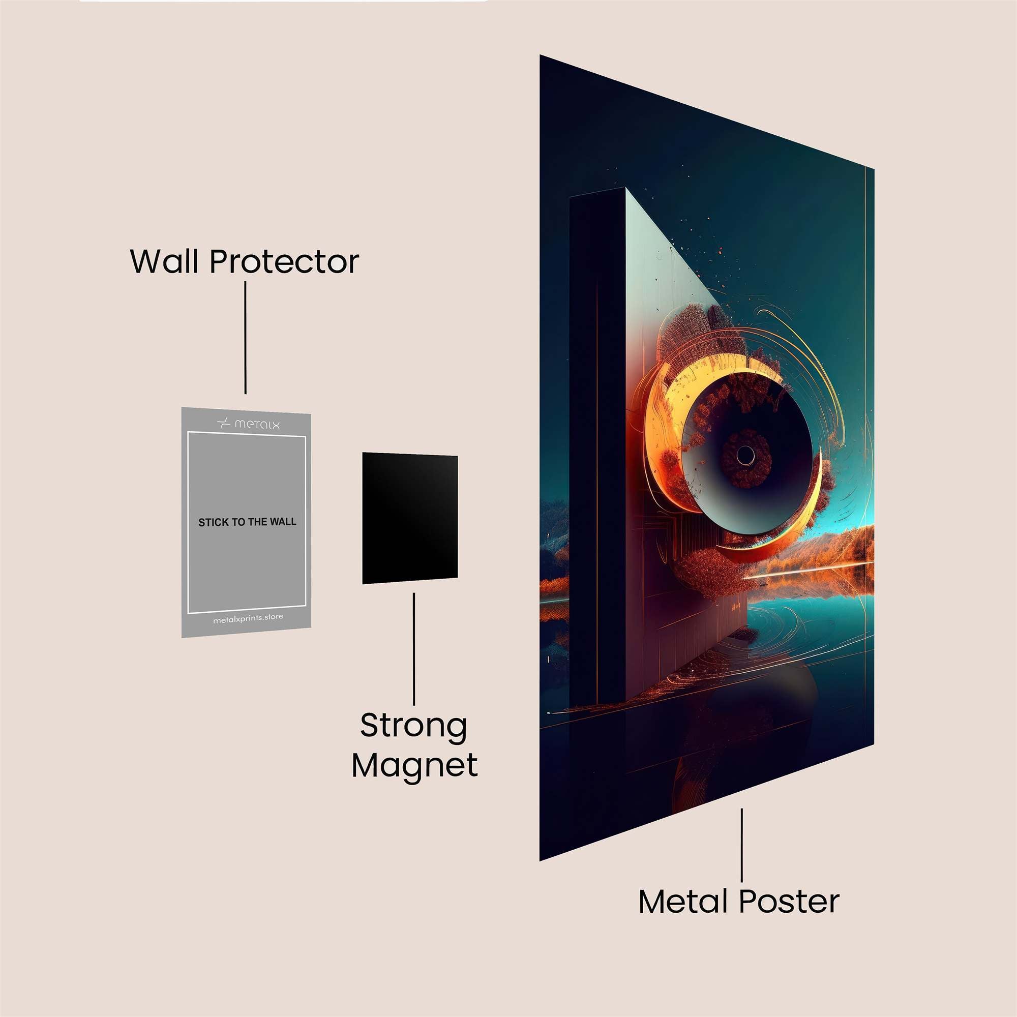 Leviathan Dream Safe Wall Magnetic / M