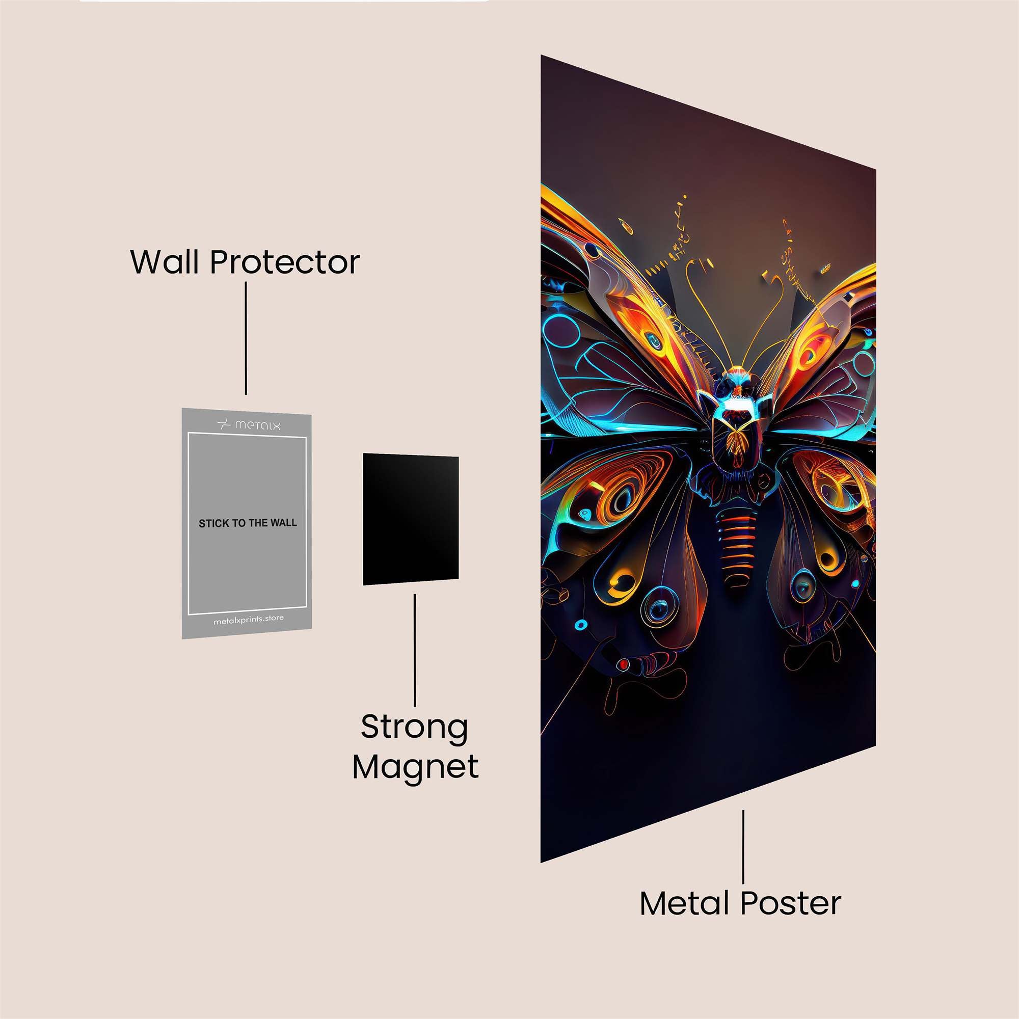 Zeus Ascendant Safe Wall Magnetic / M