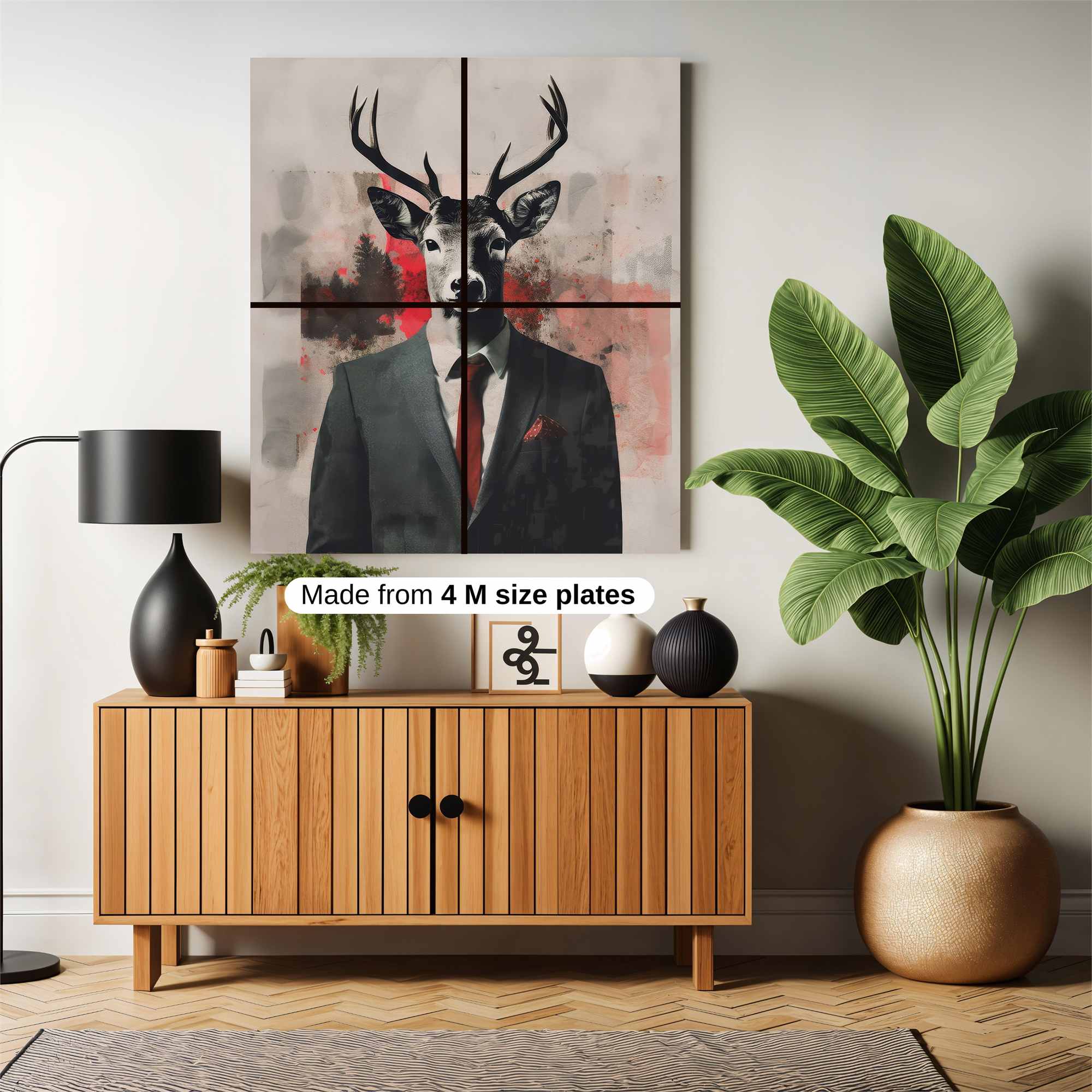 Deer Dapper Safe Wall Magnetic / M