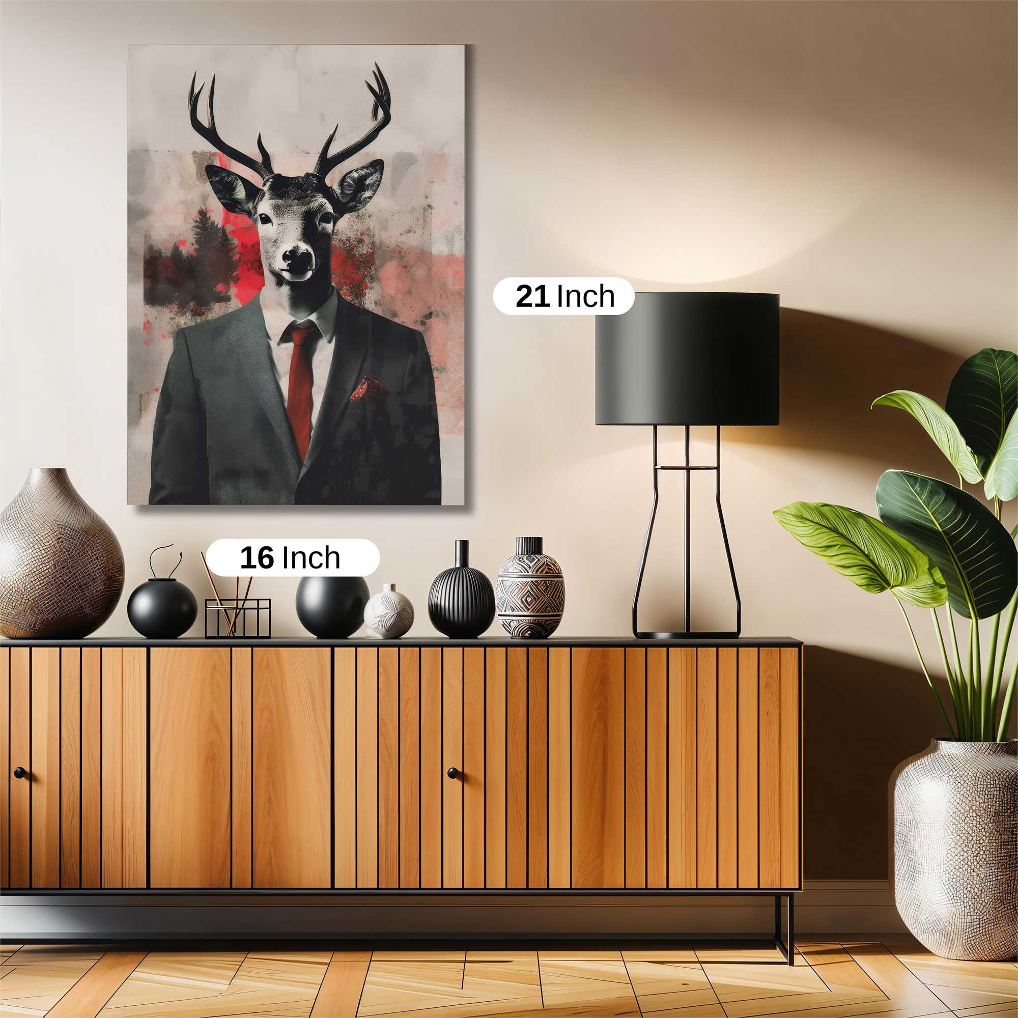 Deer Dapper Safe Wall Magnetic / M