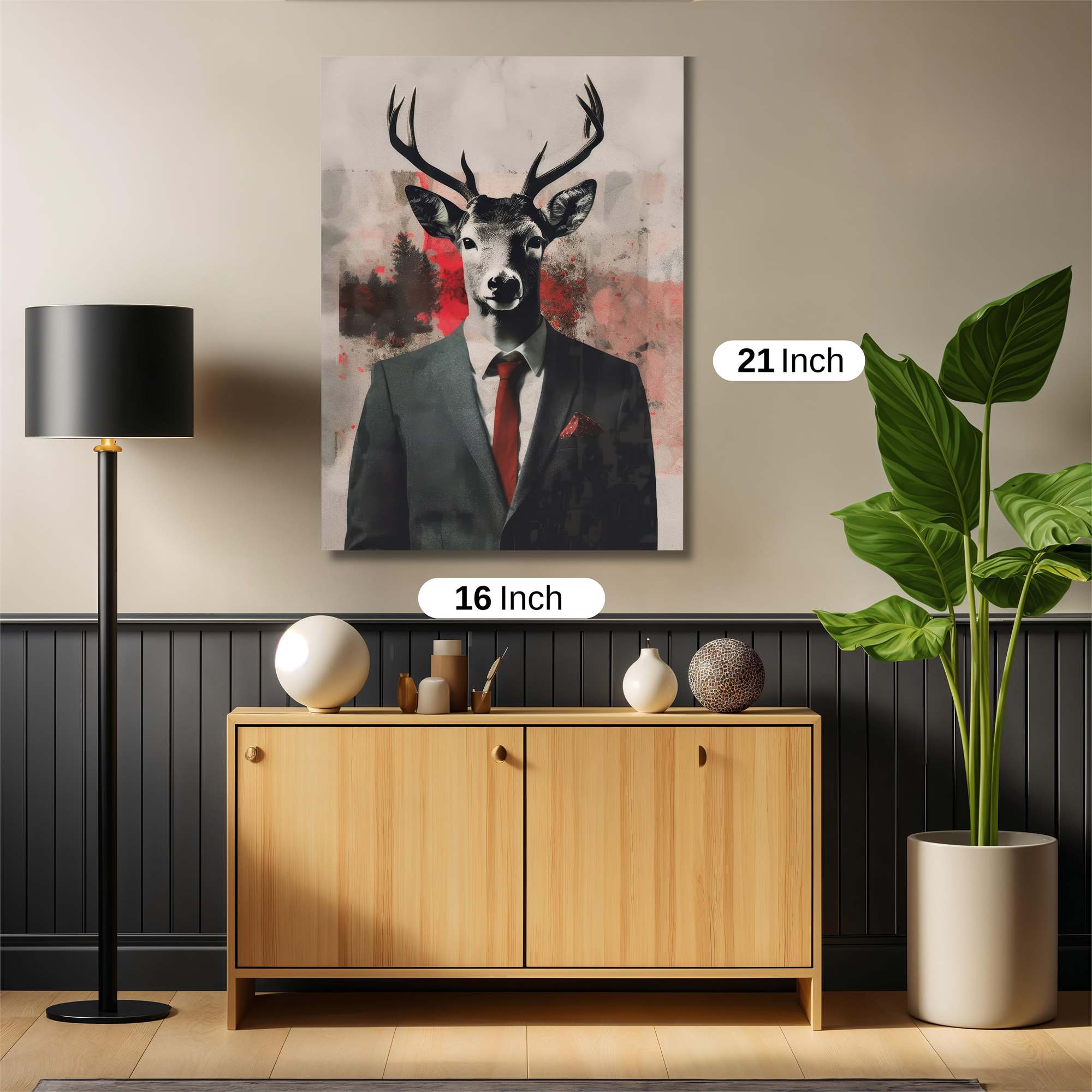 Deer Dapper Safe Wall Magnetic / M