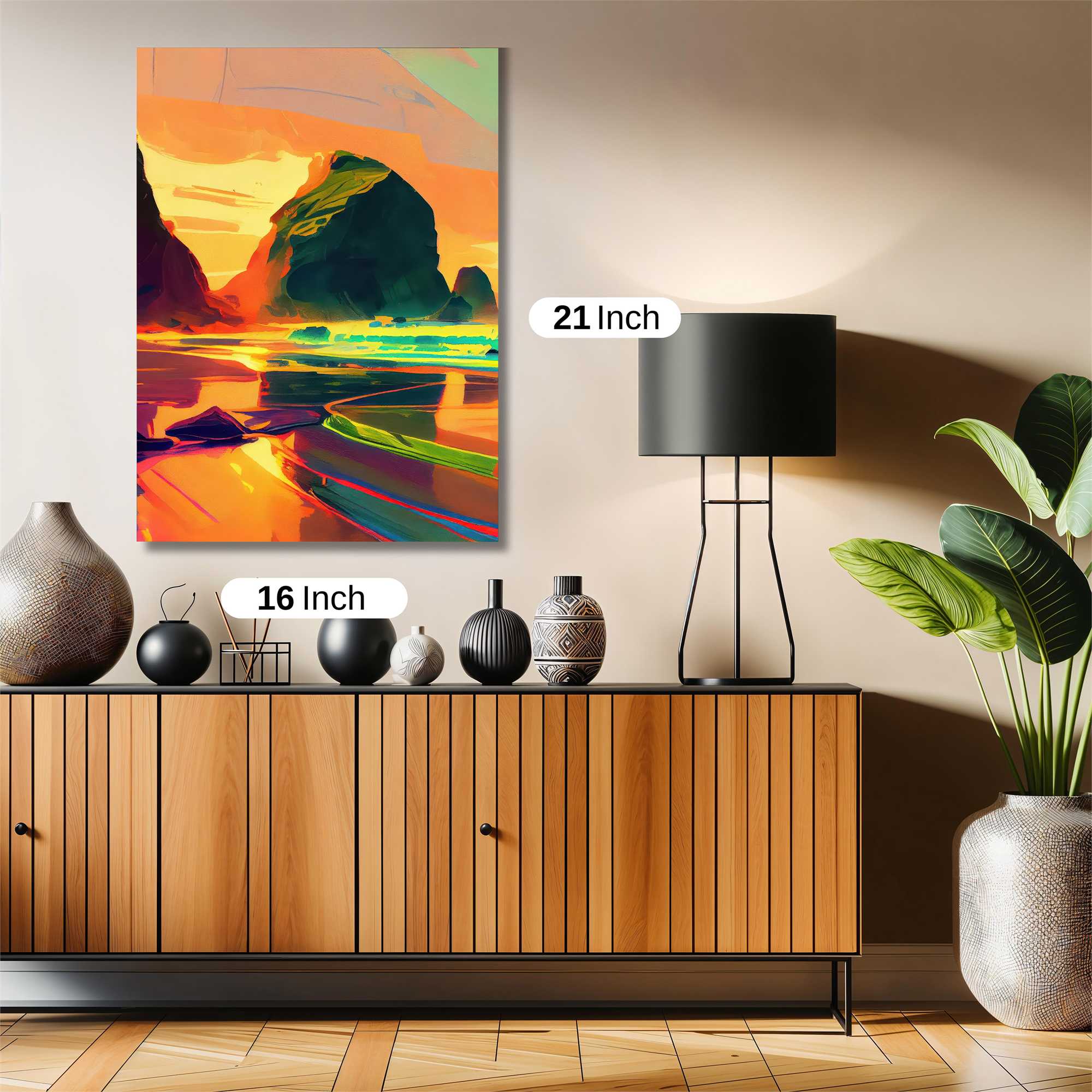 Sunset Serenity Safe Wall Magnetic / M