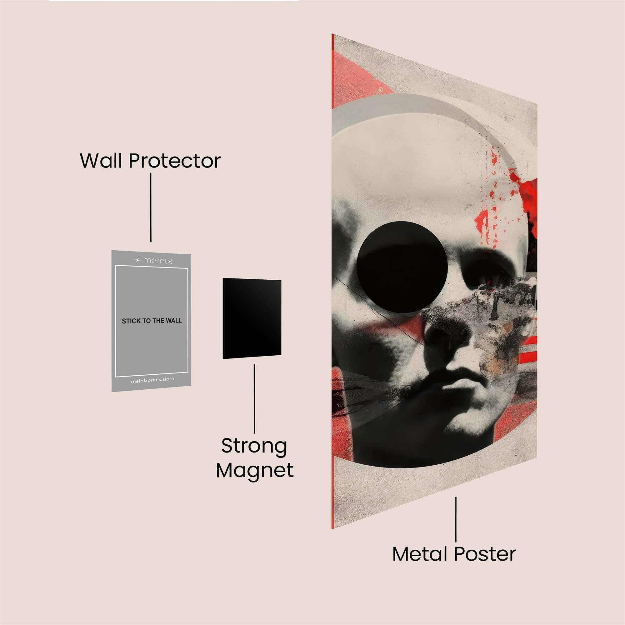 Mecha Majesty Safe Wall Magnetic / M