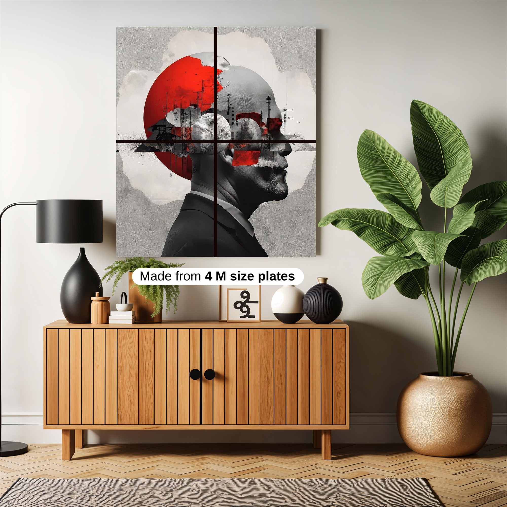 Skull Sovereign Safe Wall Magnetic / M