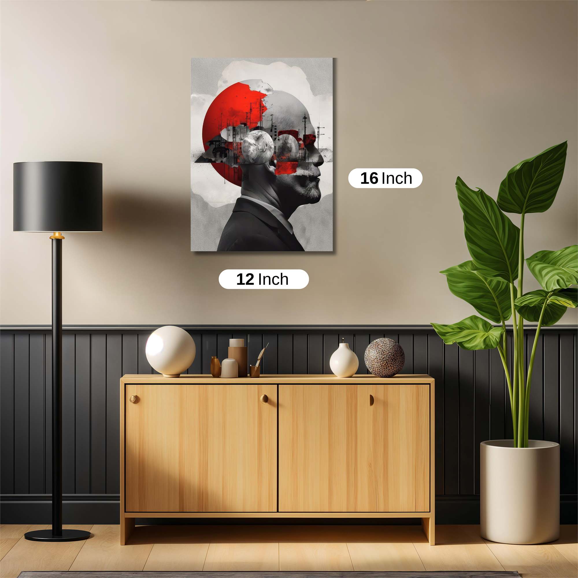 Skull Sovereign Safe Wall Magnetic / M