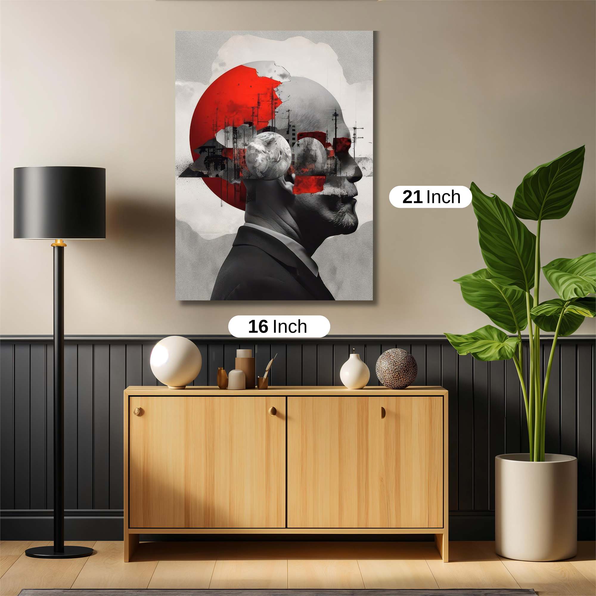Skull Sovereign Safe Wall Magnetic / M