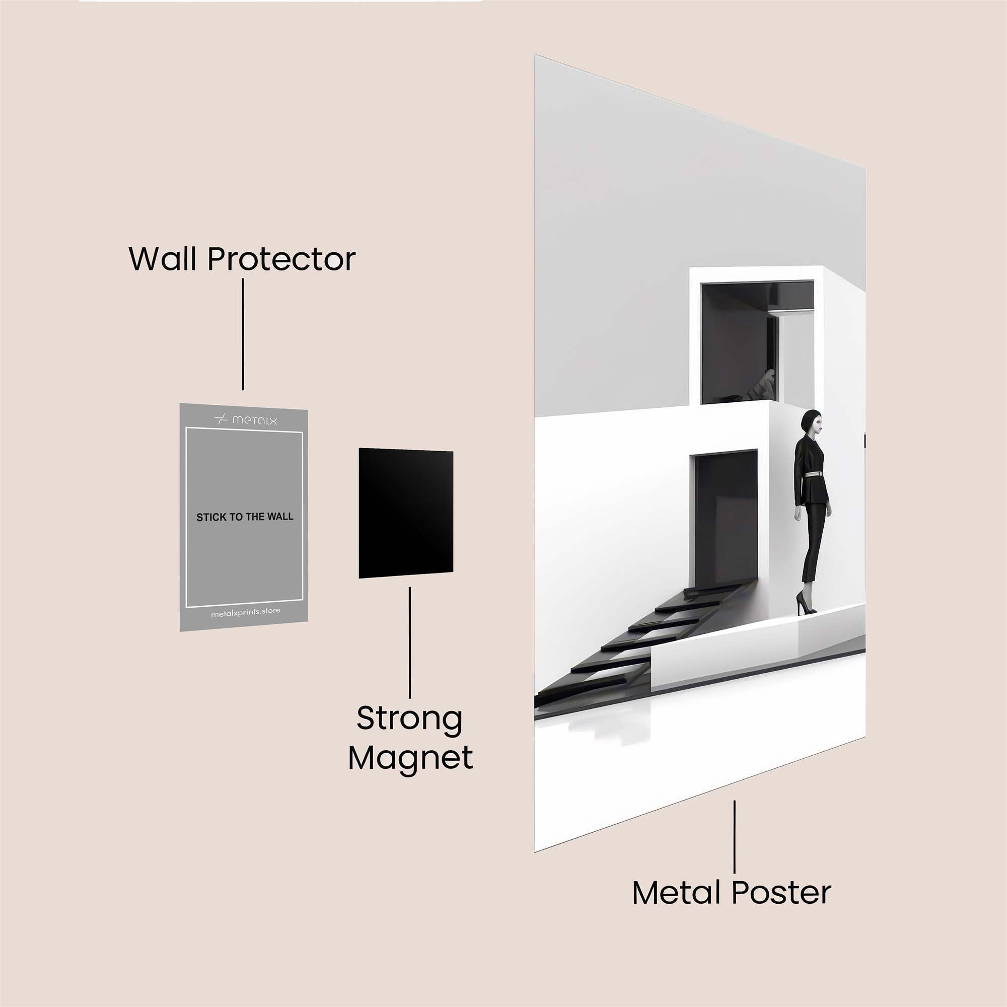 Mystic Gloom Safe Wall Magnetic / M