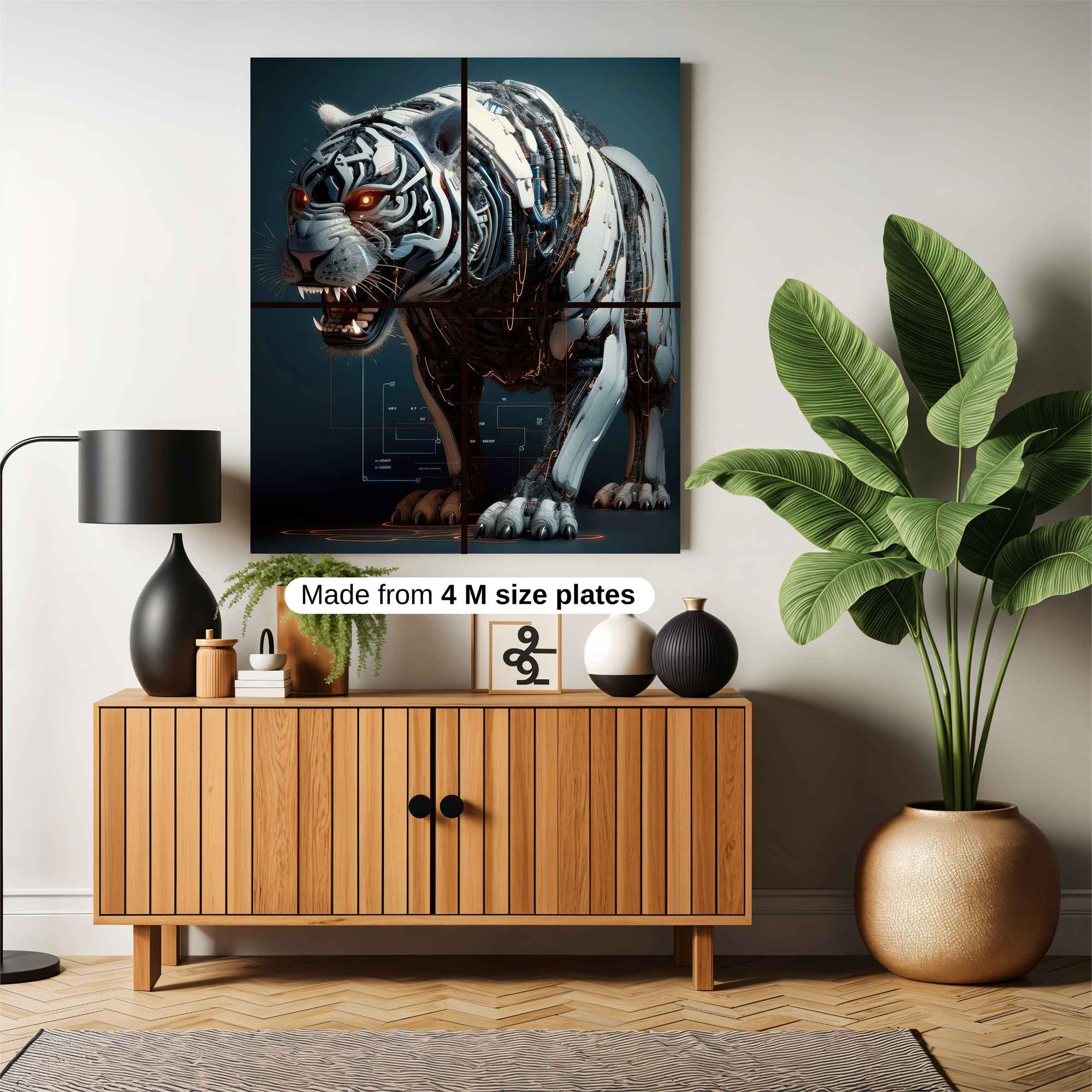 Cyber Fury Safe Wall Magnetic / M