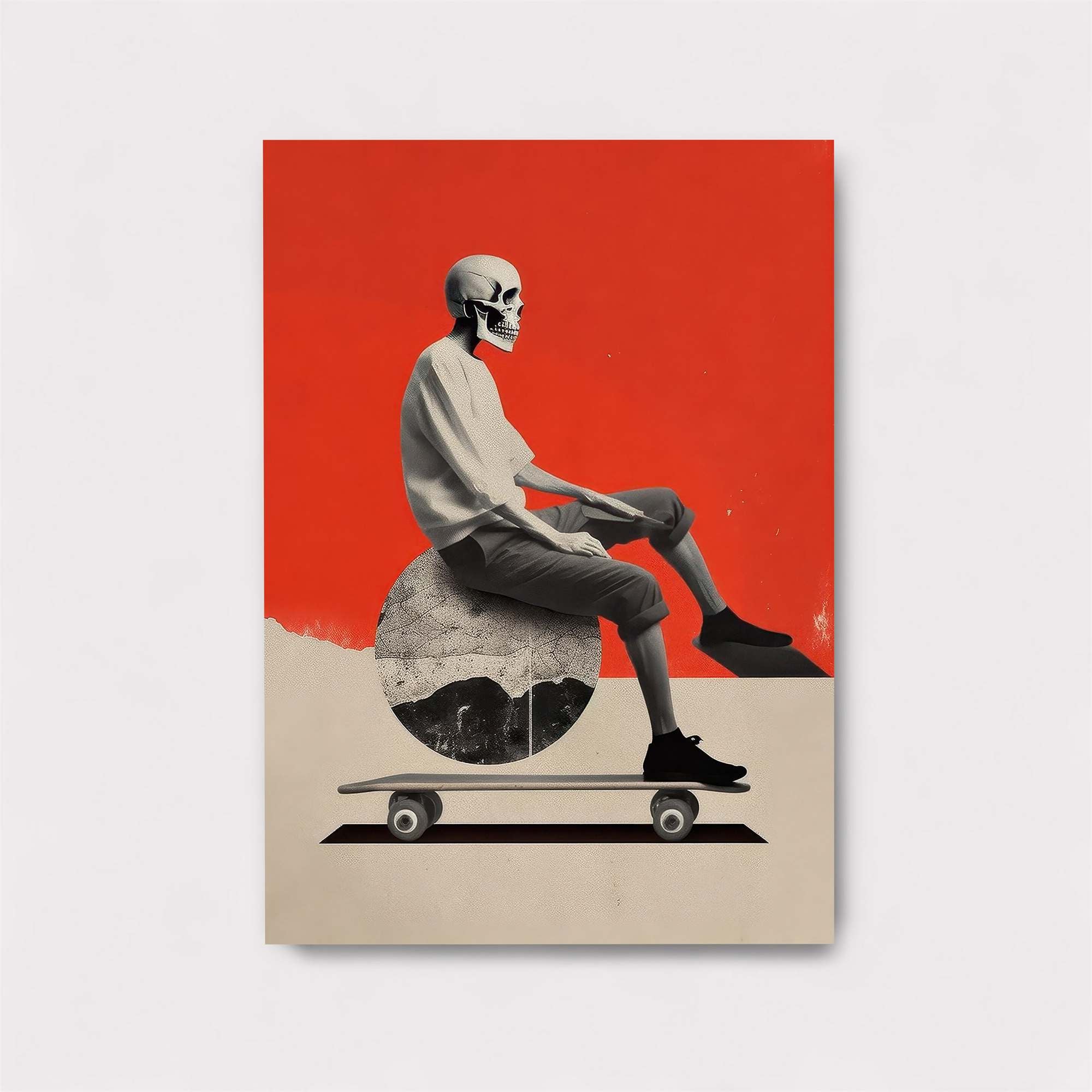 Skeleton Chill Safe Wall Magnetic / M