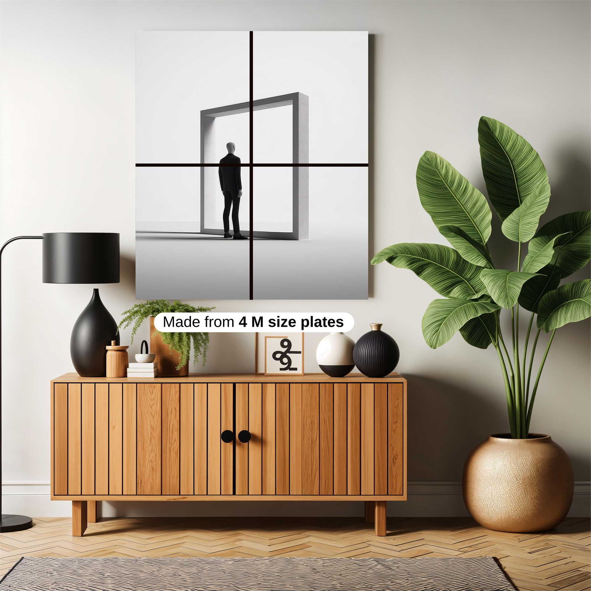 Frame Contemplation Safe Wall Magnetic / M