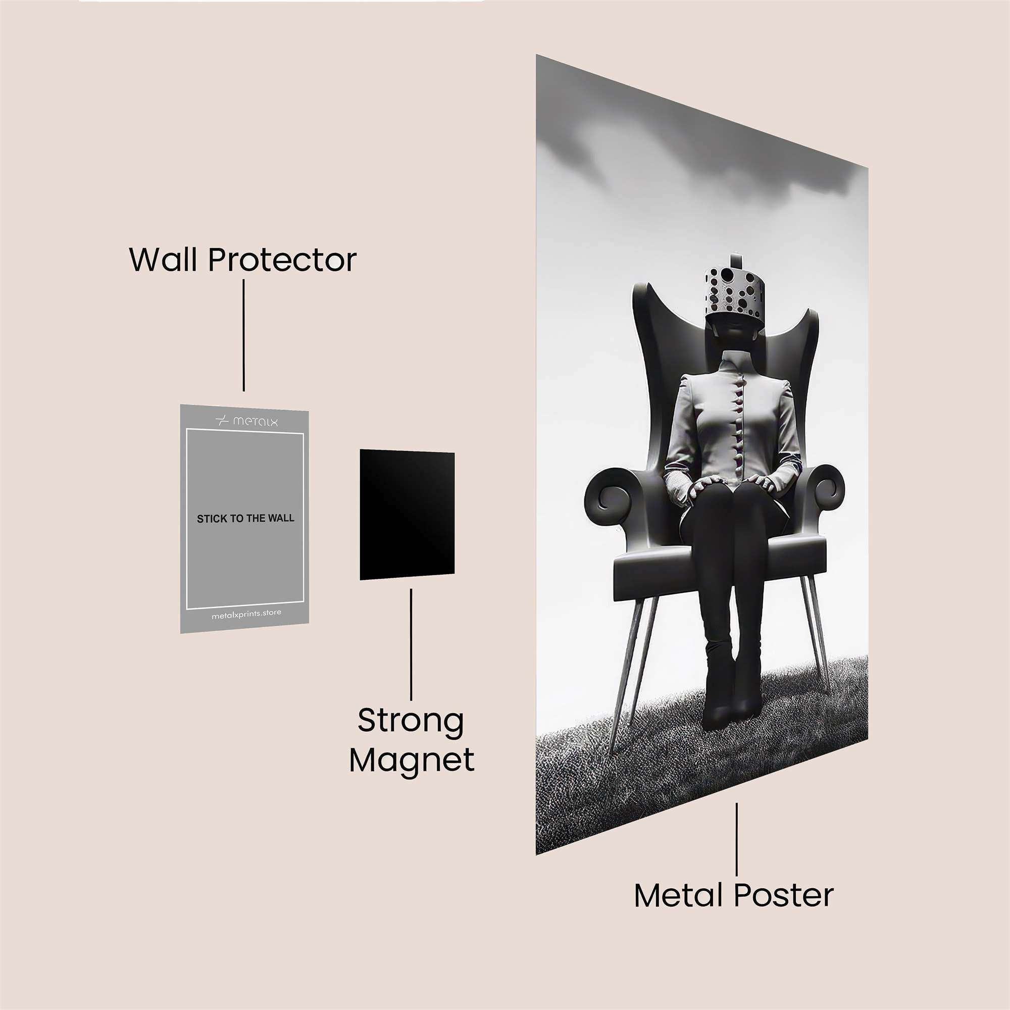 Monolith Radiance Safe Wall Magnetic / M