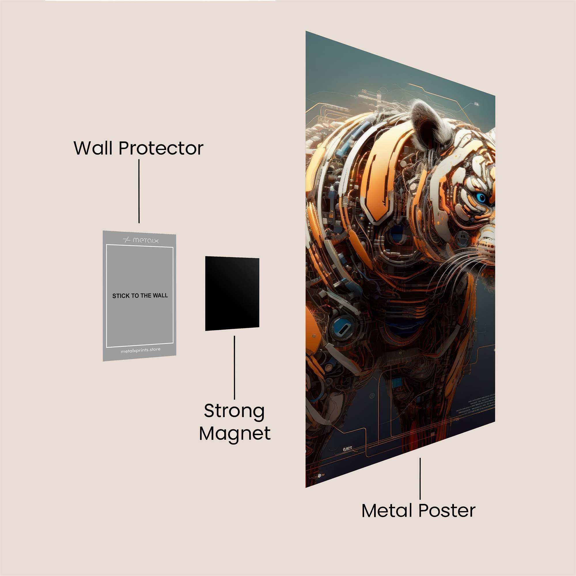 Necronomicon Enigmatic Safe Wall Magnetic / M