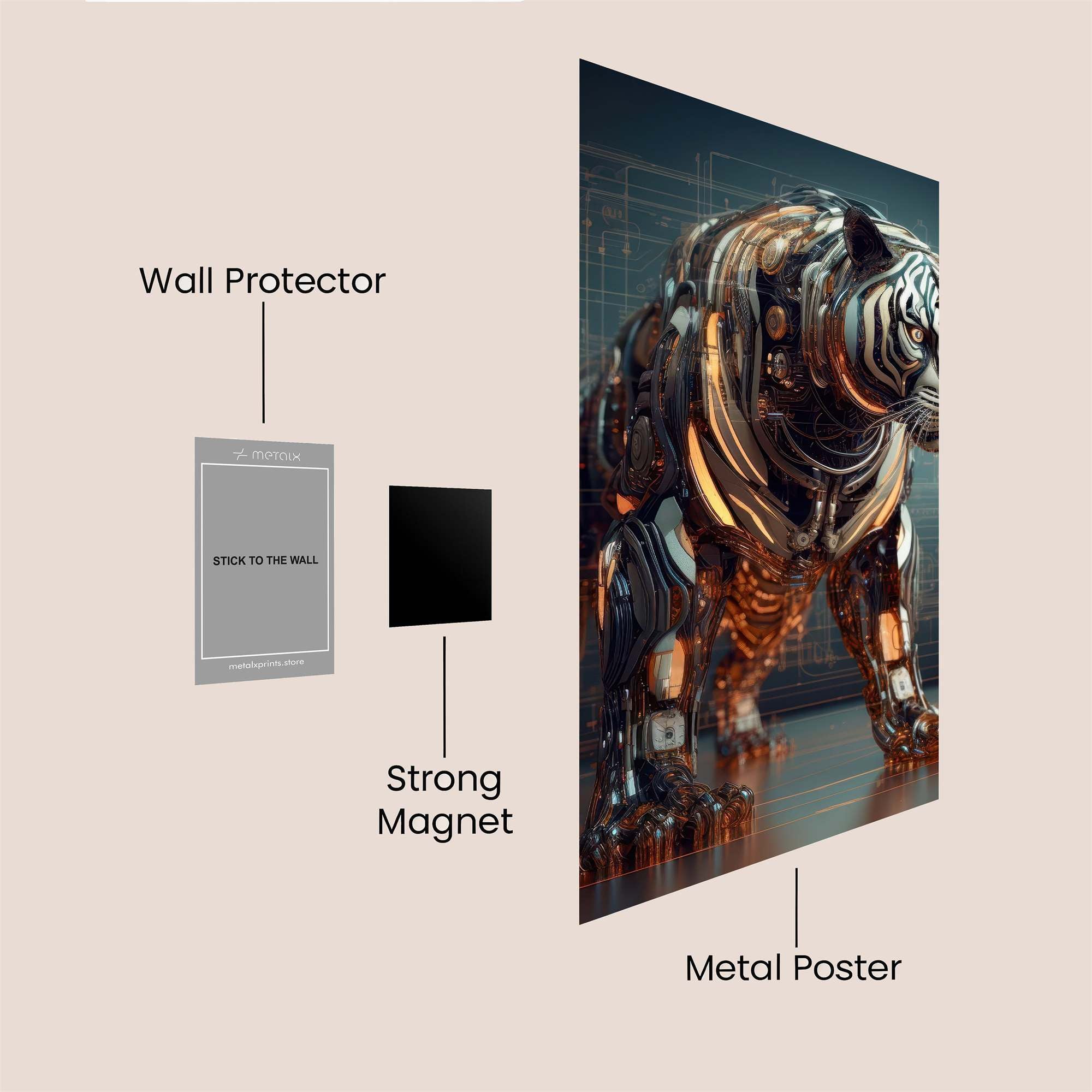 Trooper Intense Safe Wall Magnetic / M