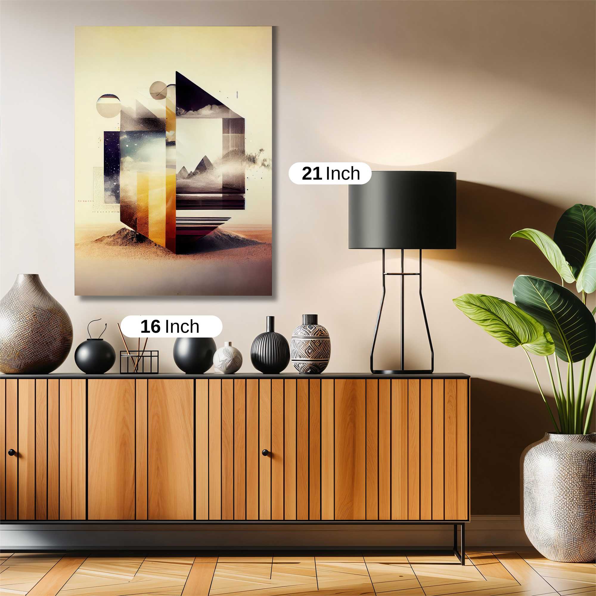 Pyramid Dreamscape Safe Wall Magnetic / M