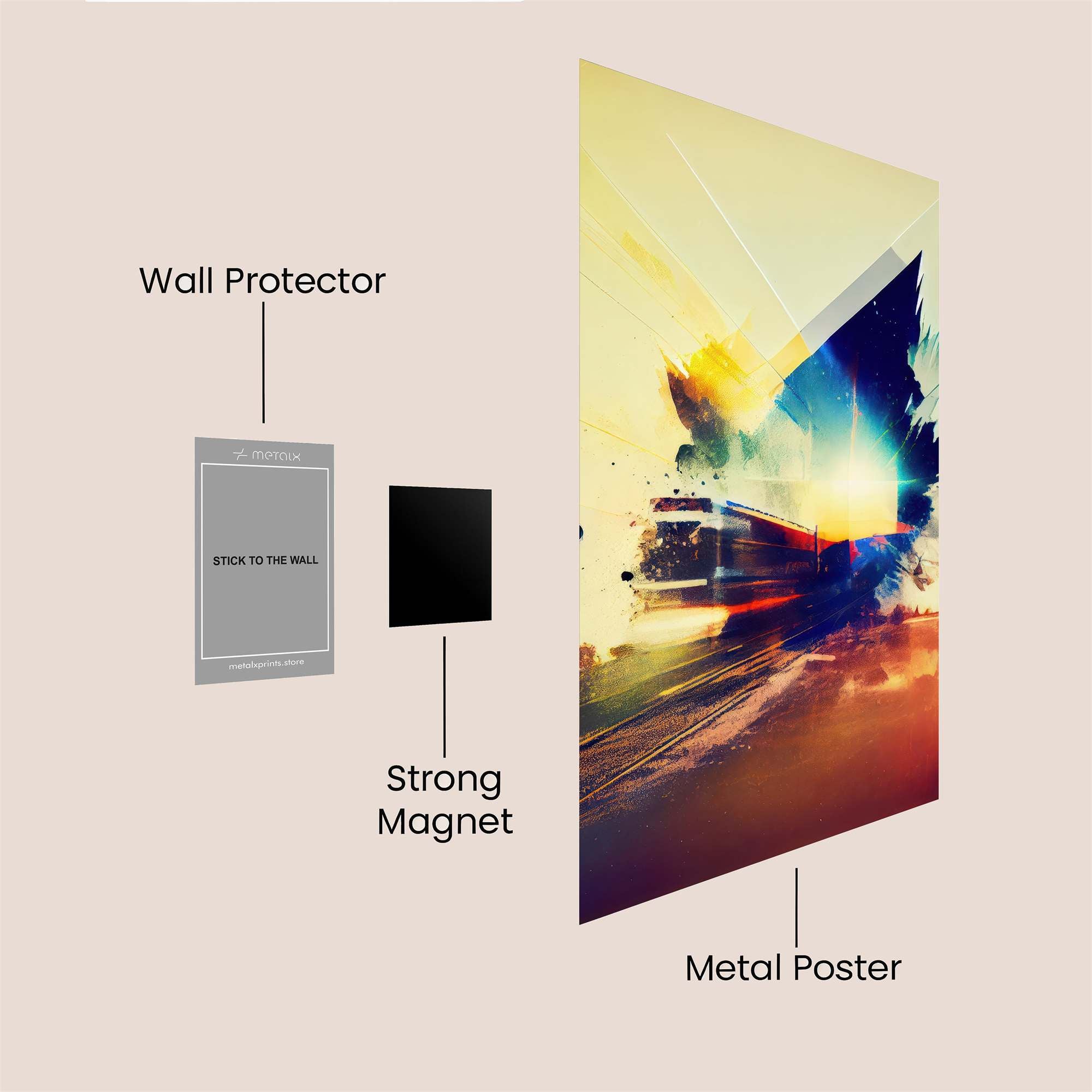 Knightly Valor Safe Wall Magnetic / M
