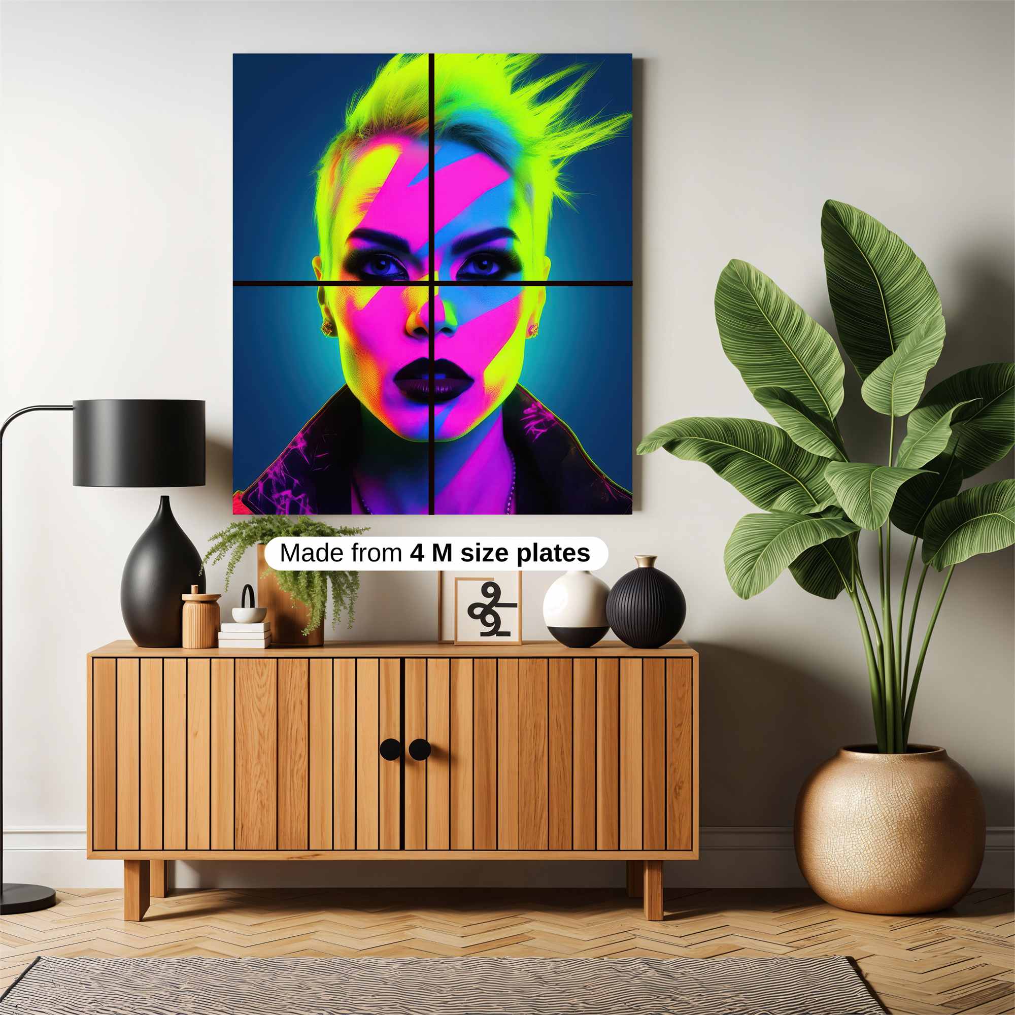 Neon Rebel Safe Wall Magnetic / M