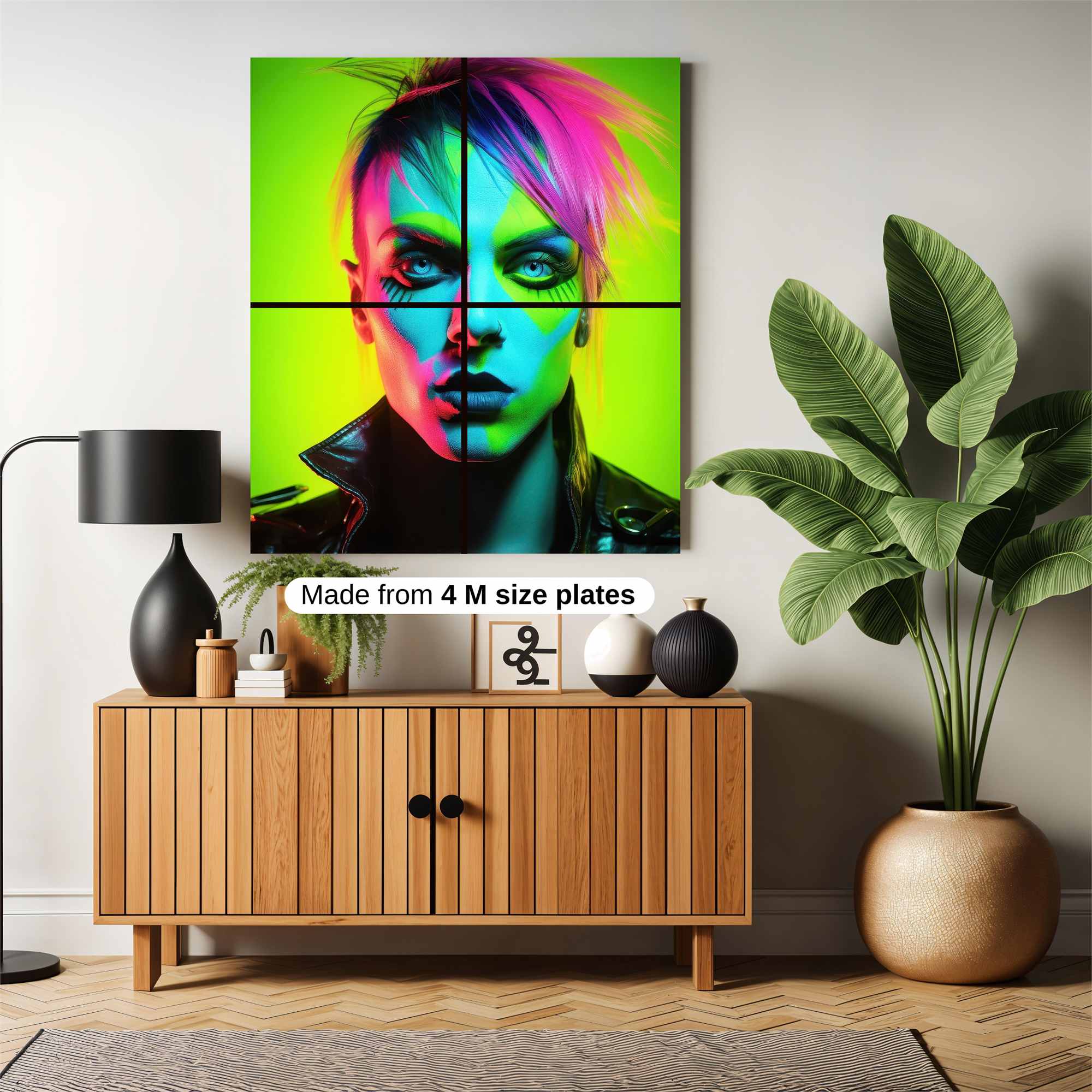 Neon Rebel Safe Wall Magnetic / M