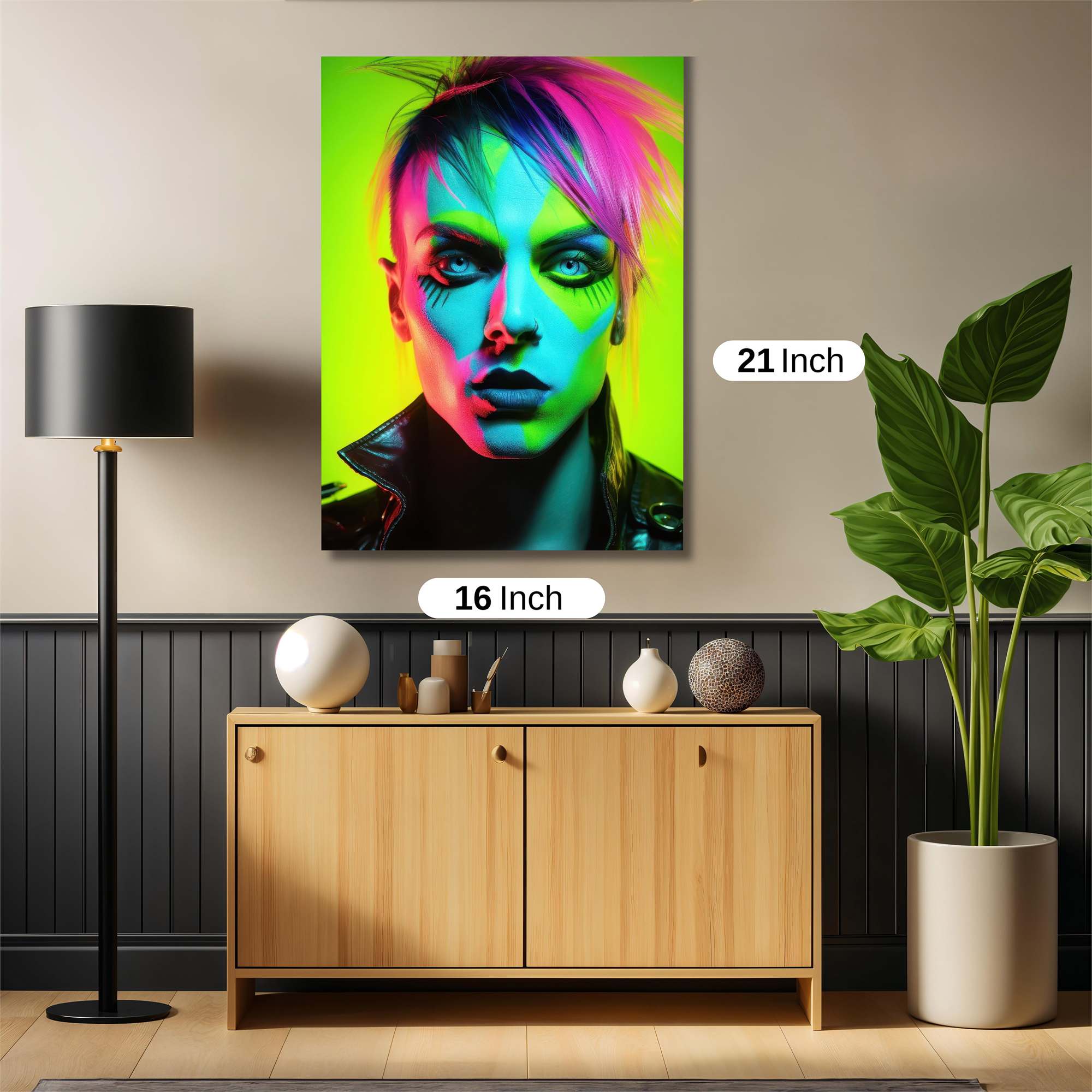 Neon Rebel Safe Wall Magnetic / M