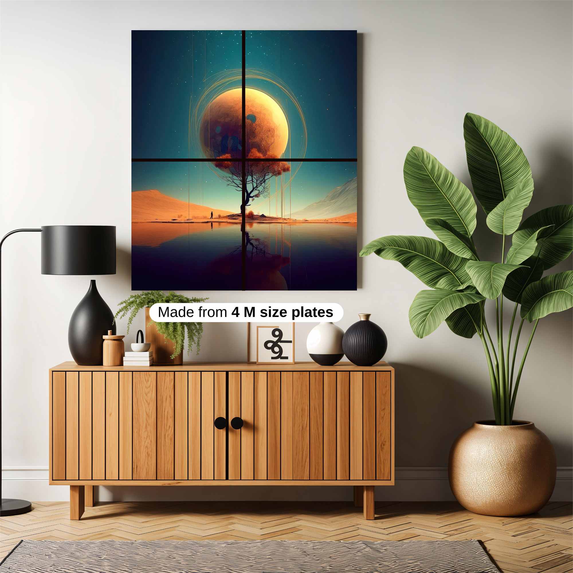 Moonlit Serenity Safe Wall Magnetic / M