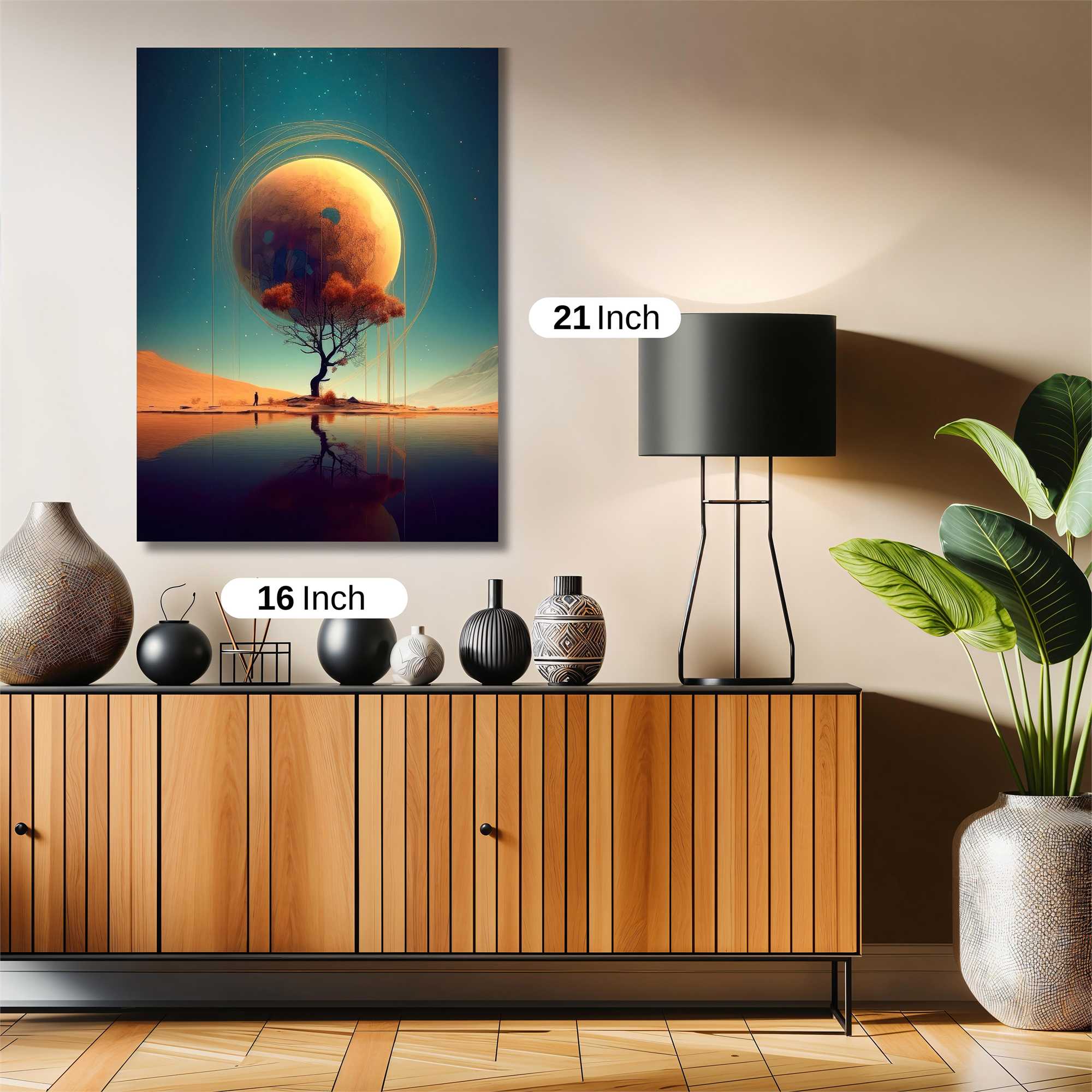 Moonlit Serenity Safe Wall Magnetic / M