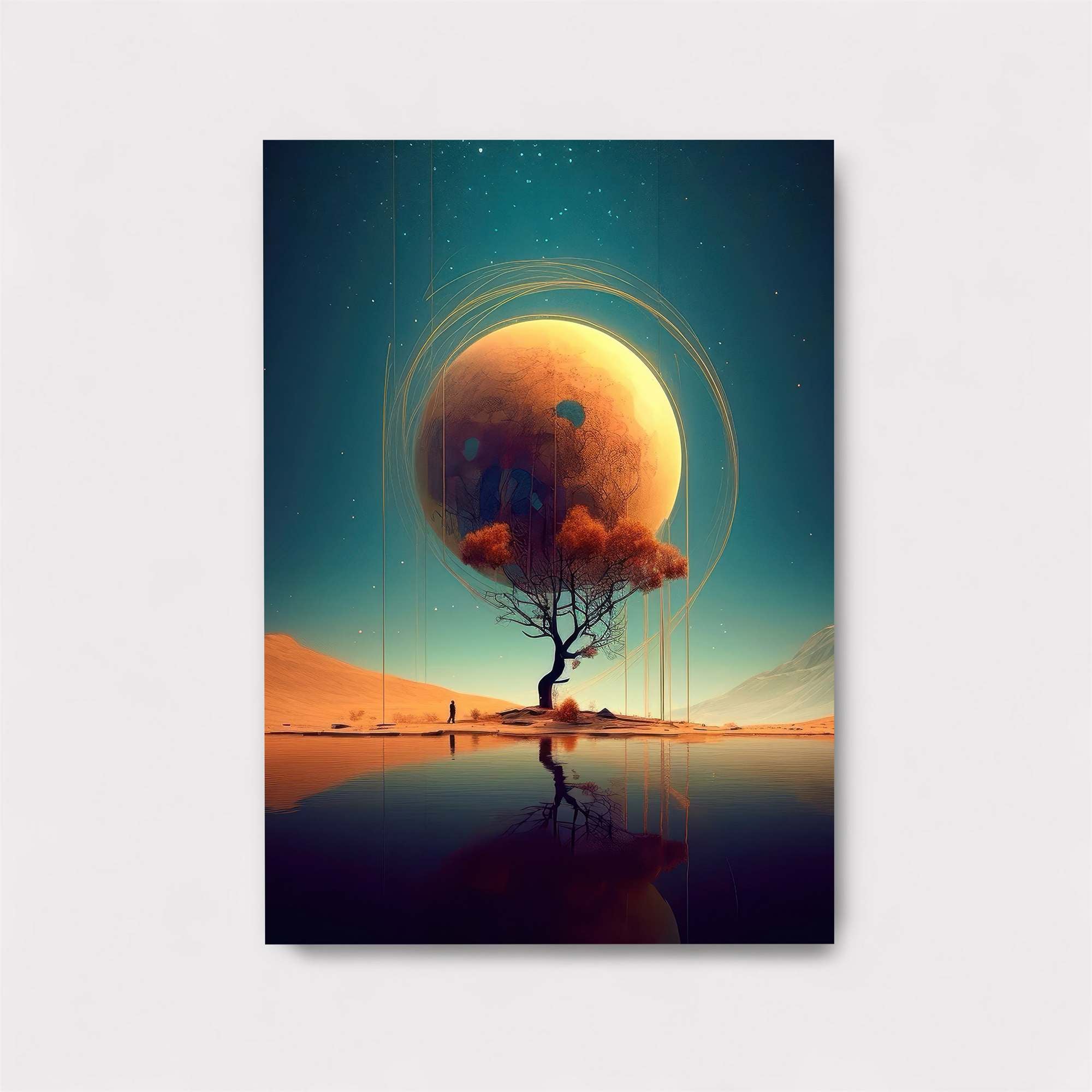 Moonlit Serenity Safe Wall Magnetic / M