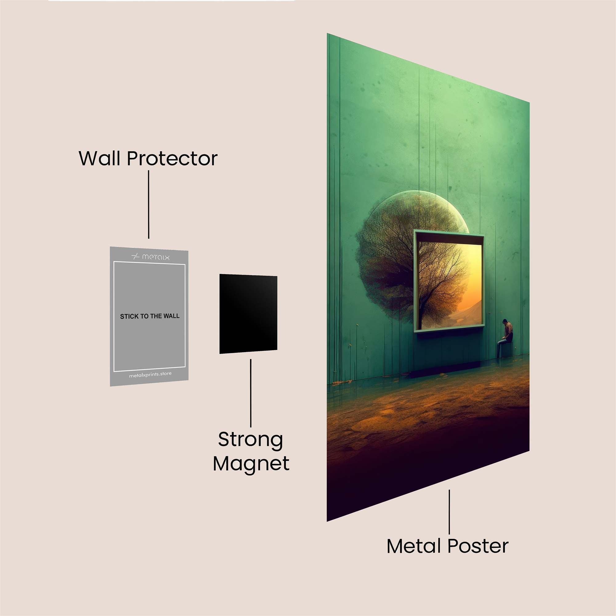 Market Maestro Safe Wall Magnetic / M