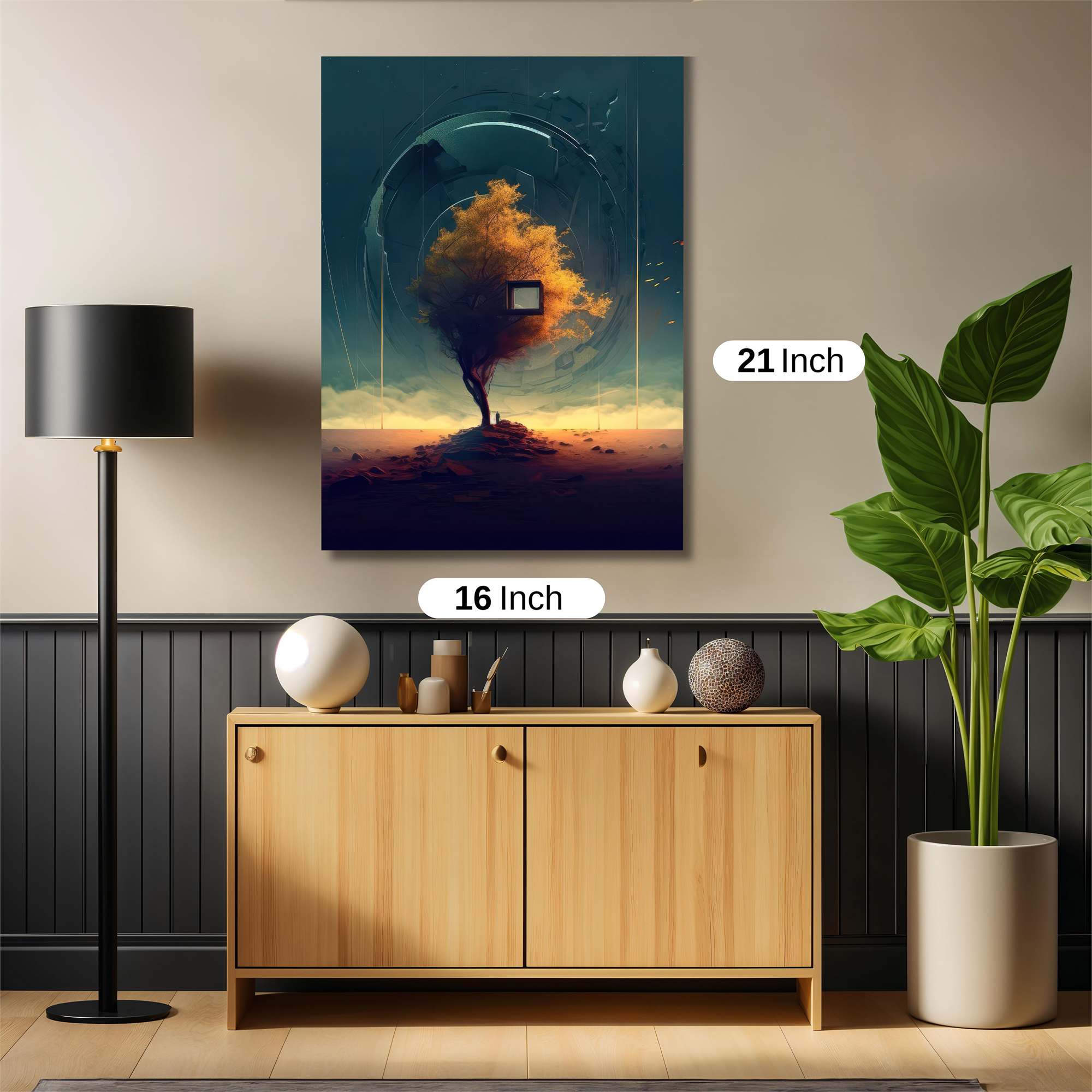 Mona Serene Safe Wall Magnetic / M