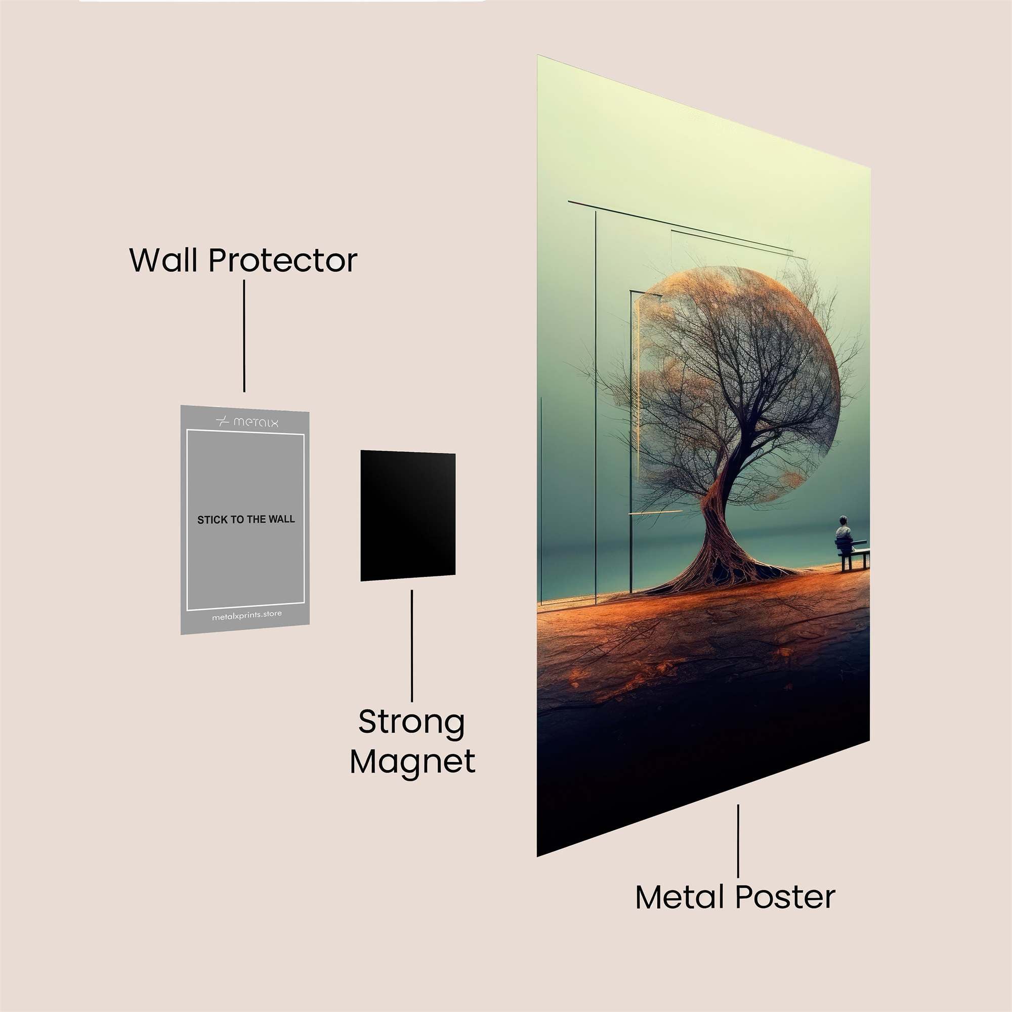 Ewok Gathering Safe Wall Magnetic / M