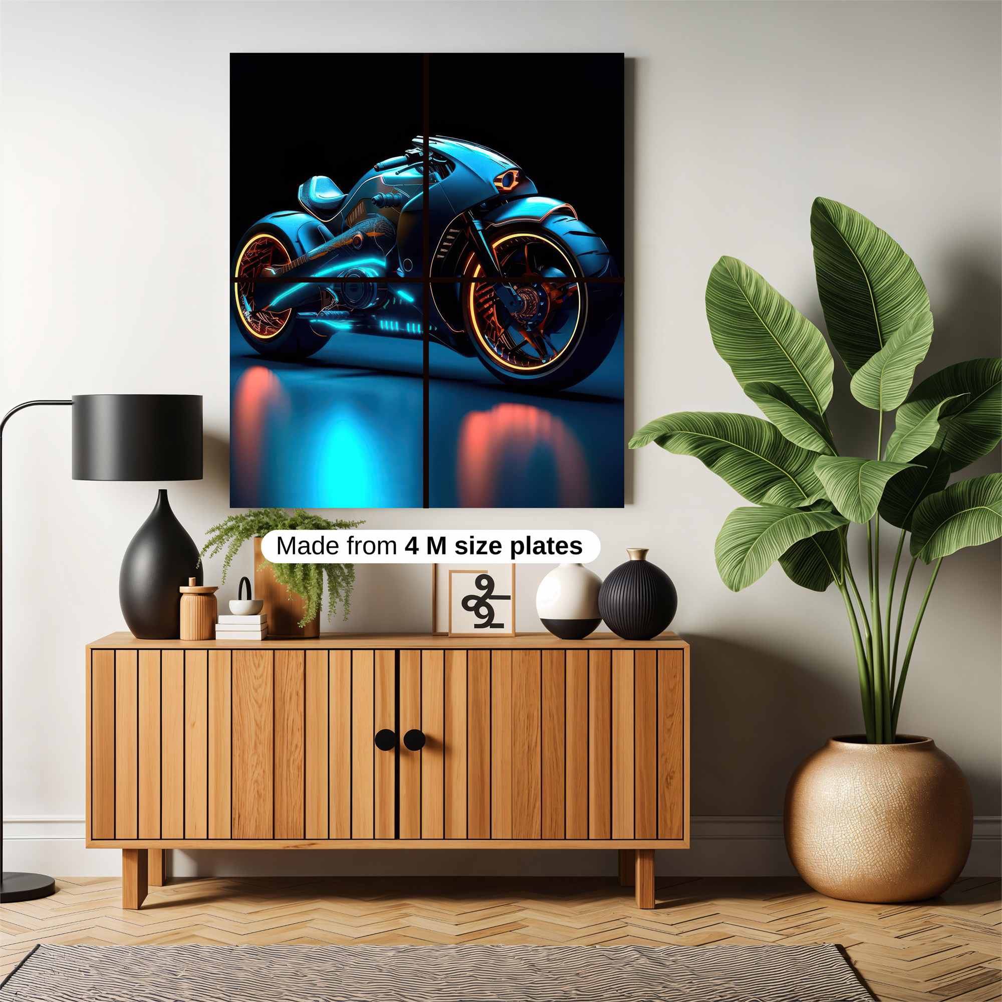 Neon Racer Safe Wall Magnetic / M