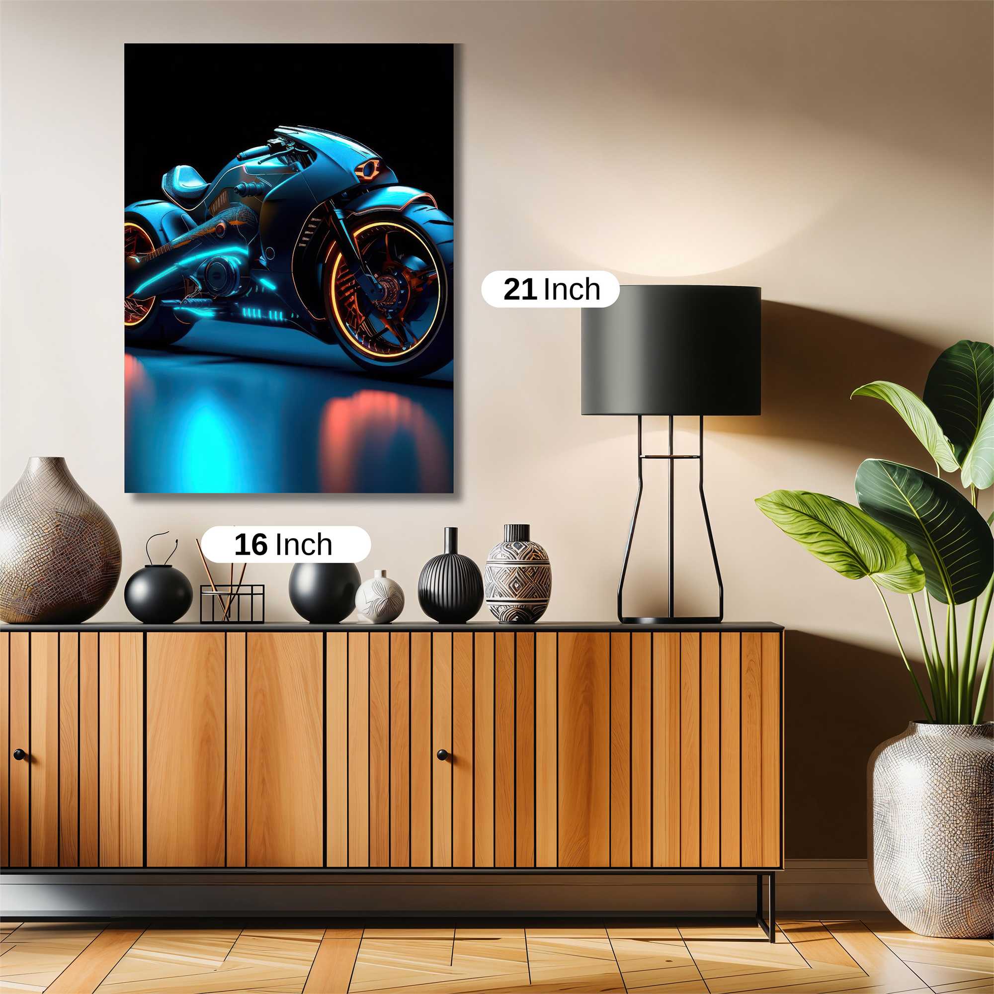 Neon Racer Safe Wall Magnetic / M