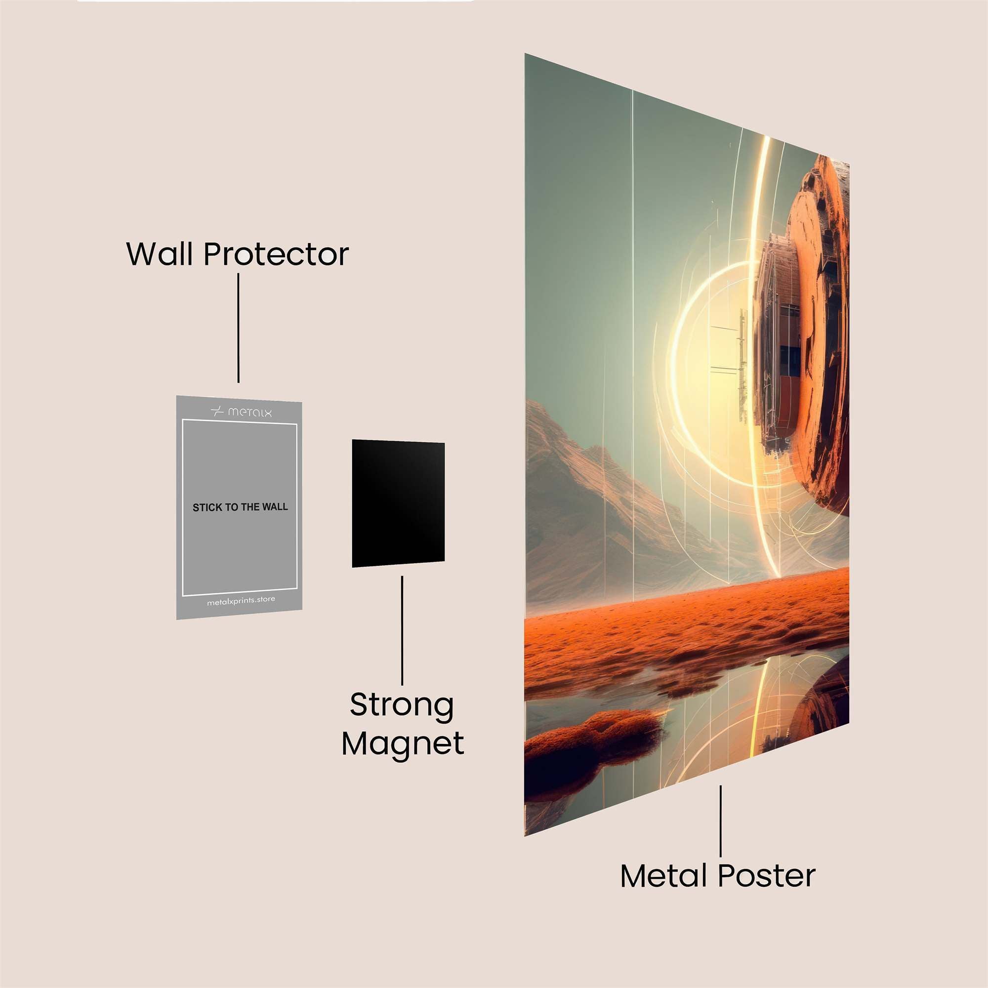 Darth Dapper Safe Wall Magnetic / M