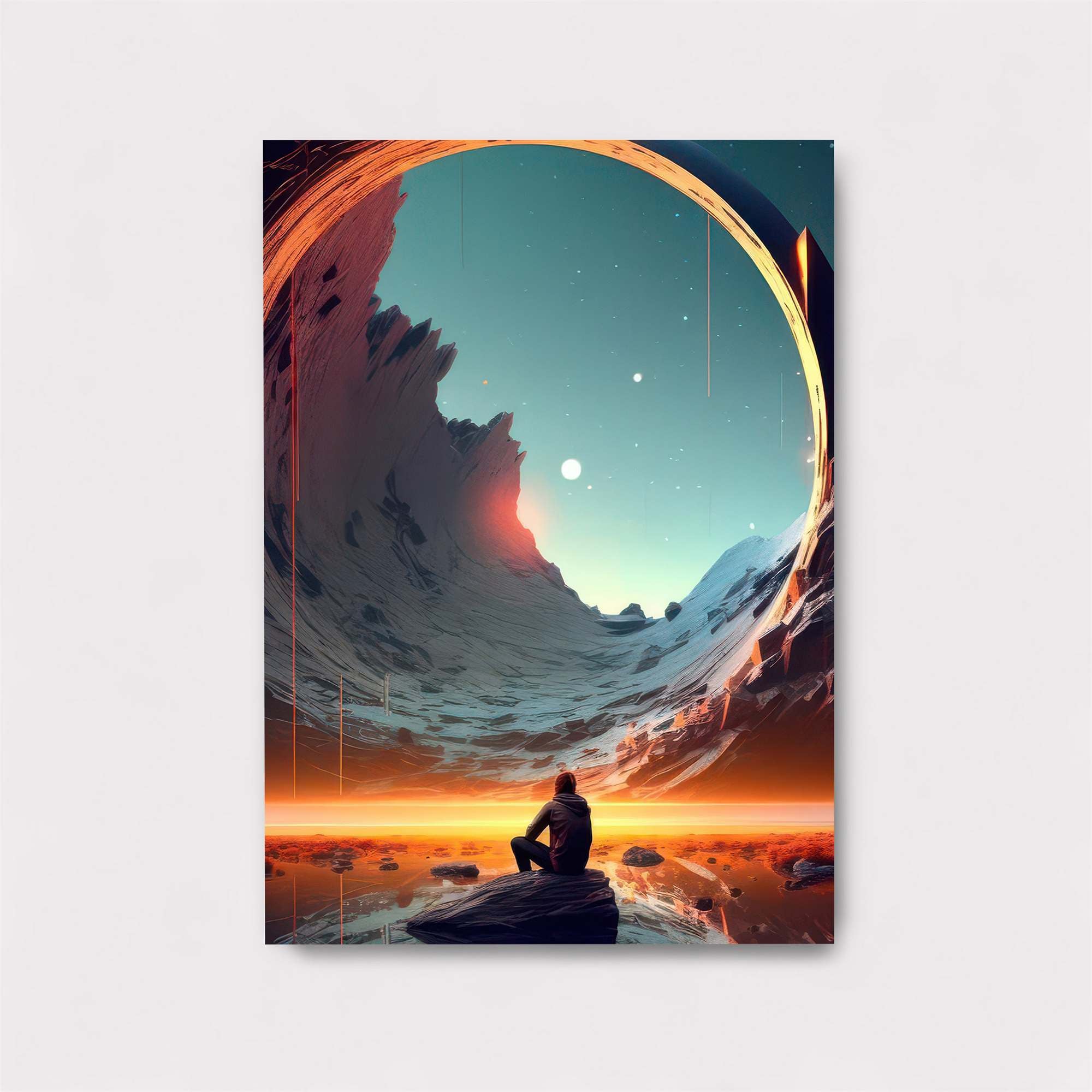 Mountain Serenity Safe Wall Magnetic / M