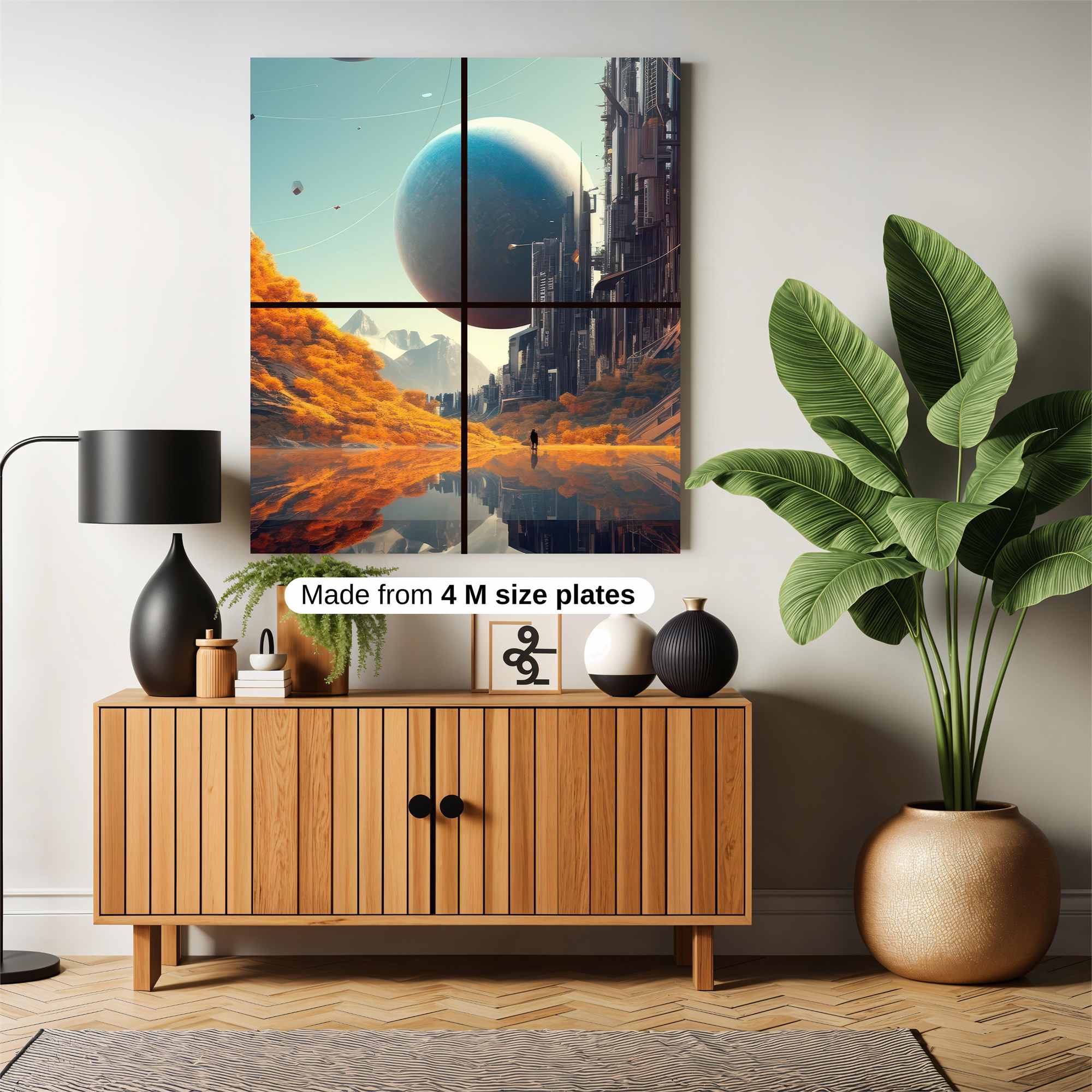 Sunlit Serenity Safe Wall Magnetic / M