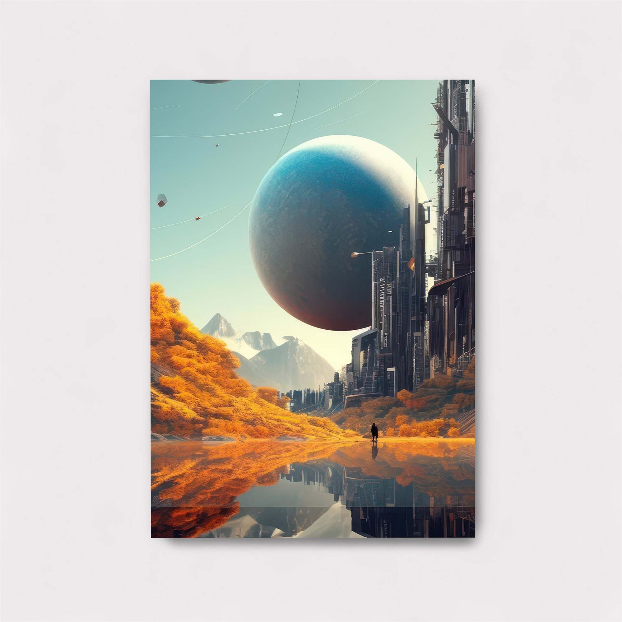 Sunlit Serenity Safe Wall Magnetic / M