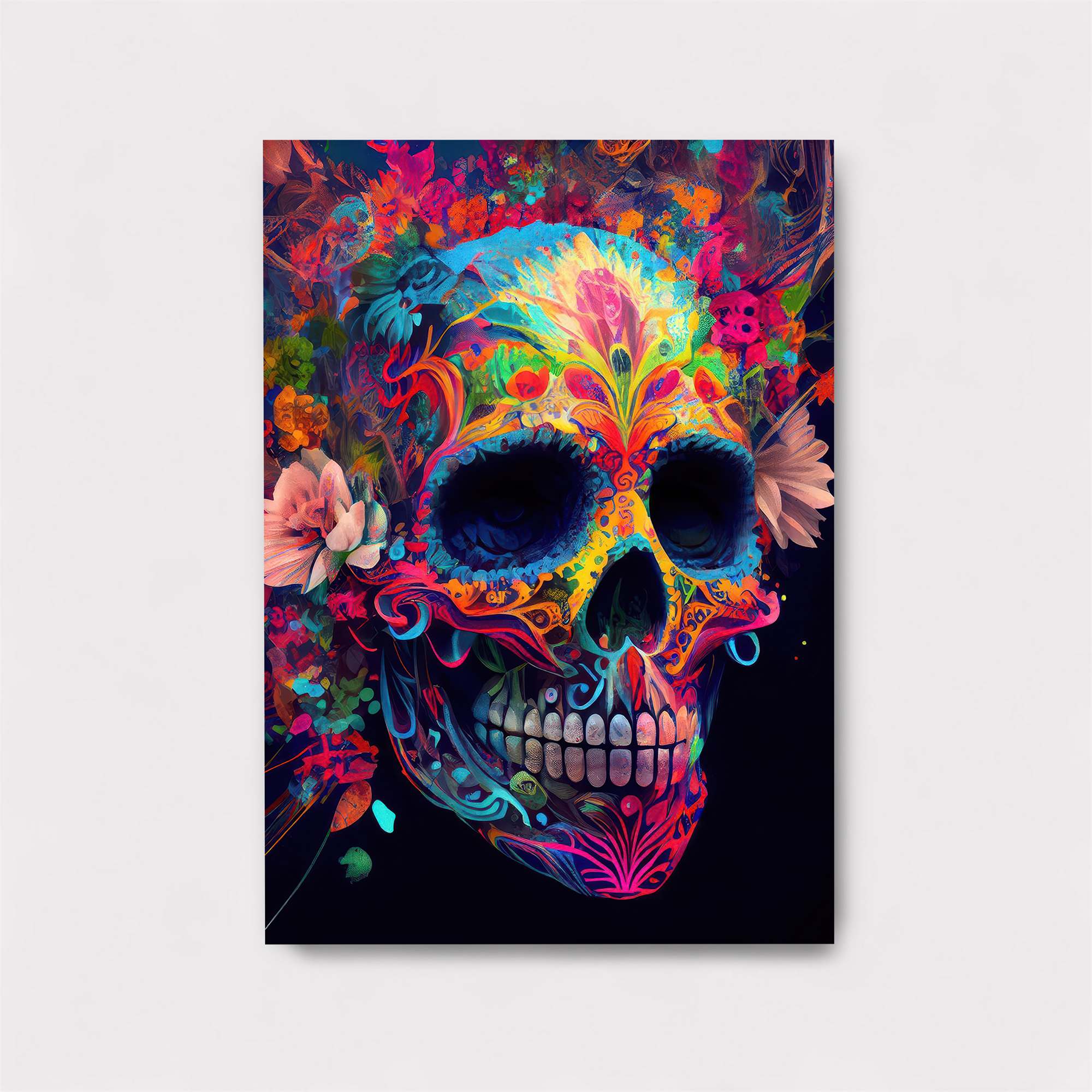 Skull Vibrant Safe Wall Magnetic / M