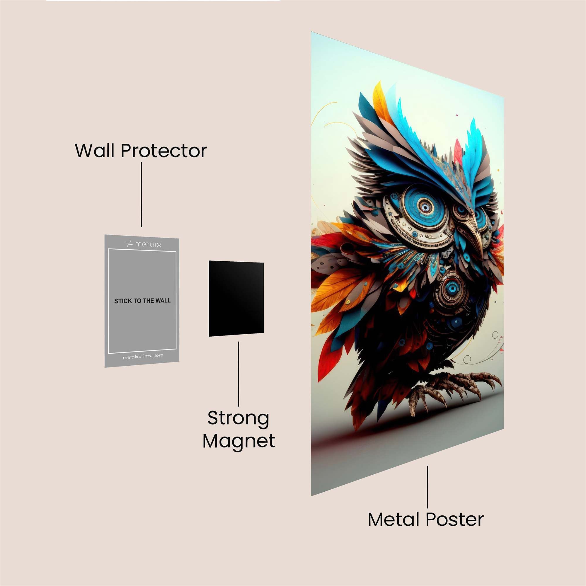 Griffin Enigma Safe Wall Magnetic / M