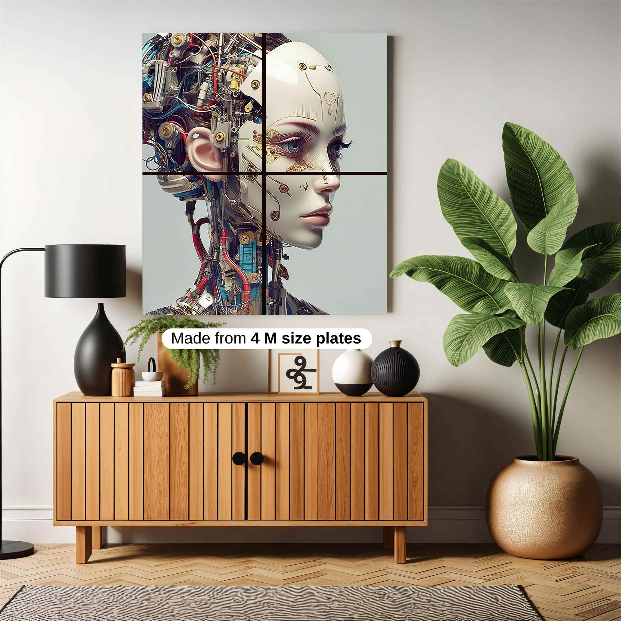 Cyber Enigma Safe Wall Magnetic / M